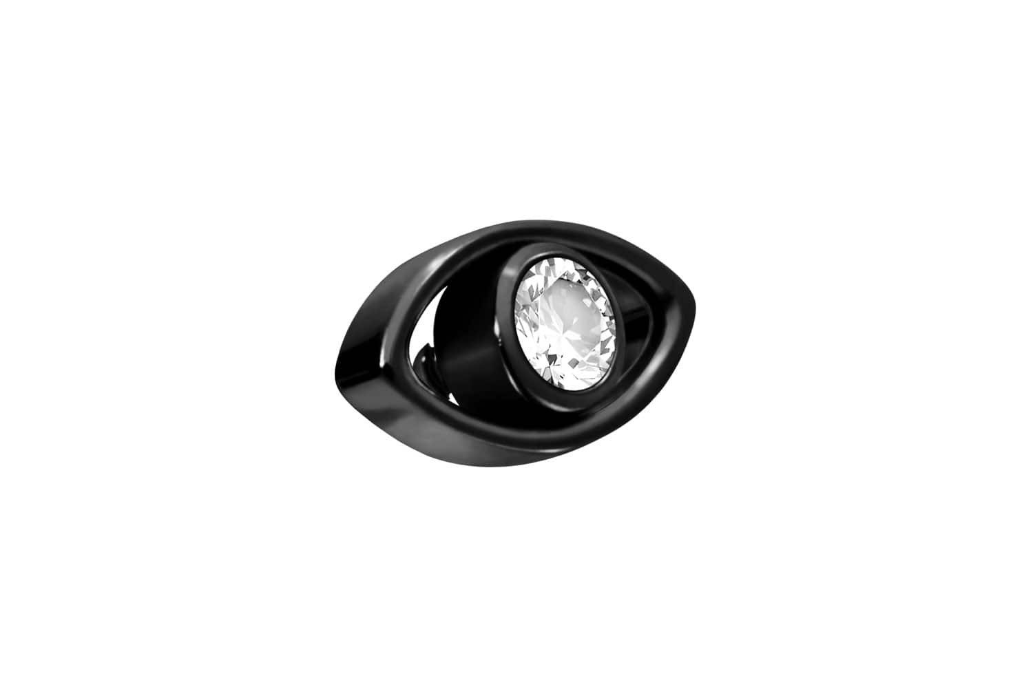 PIERCINGLINE Piercing-Set Titan Schraubaufsatz mit Außengewinde AUGE + KRIS günstig online kaufen