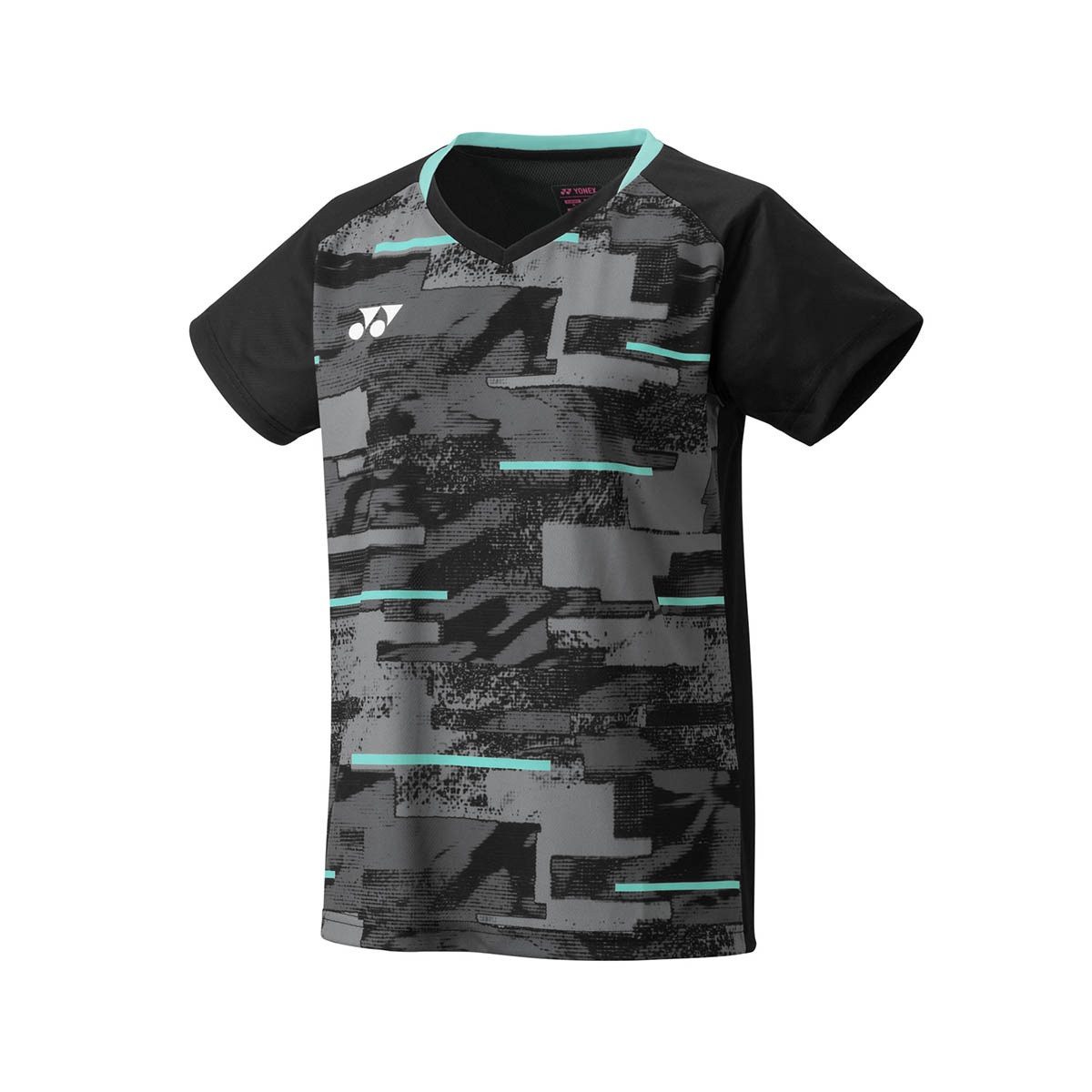 Yonex Trainingsshirt Crew Neck Club Team YW0034 (100% Polyester) schwarz Damen