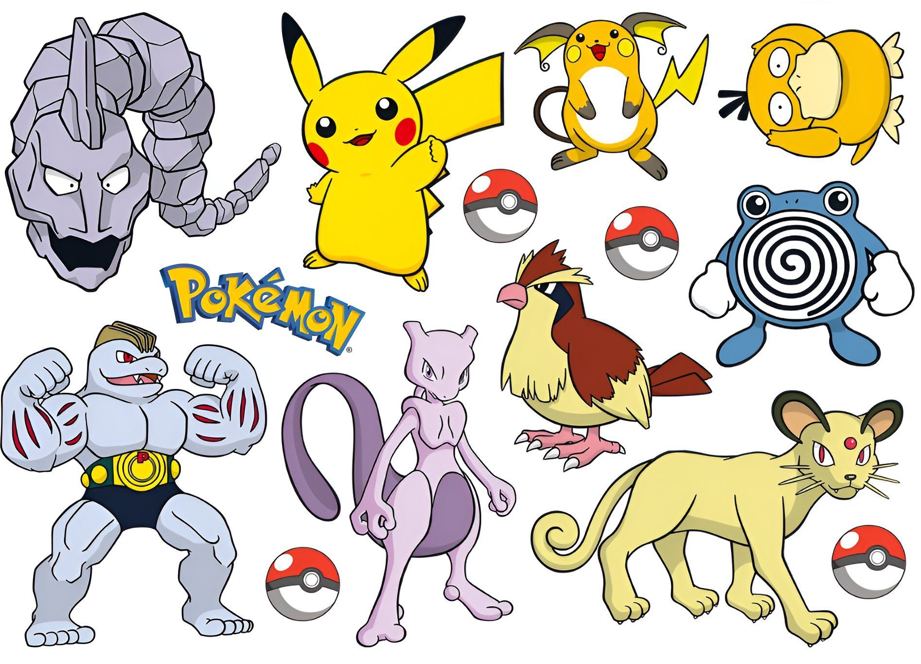 Kindertattoo Pokemon Kindertattoos Abwaschbar Party Geburtstag Wasserfest Tattoo