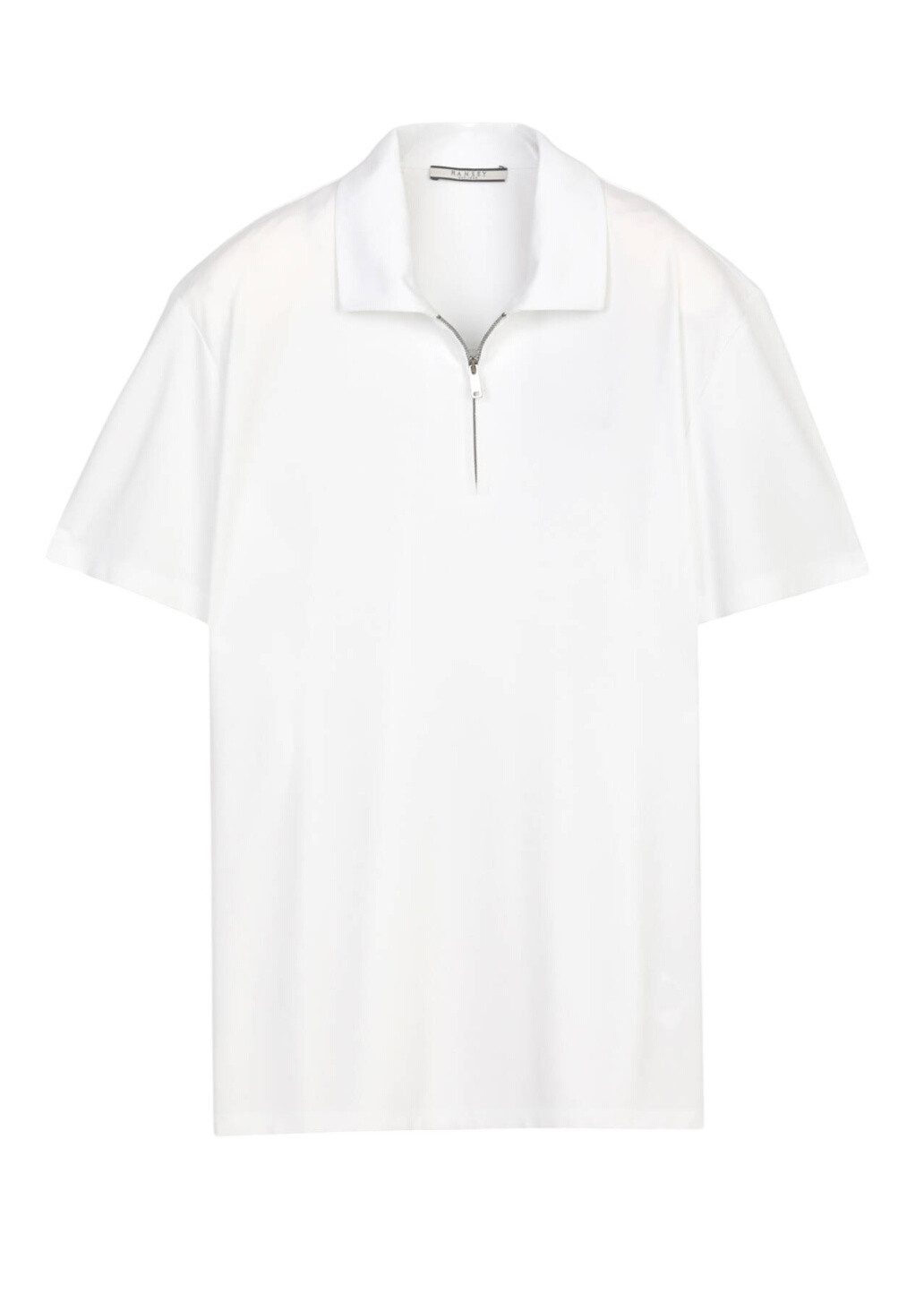 RAMSEY T-Shirt Weißes schlichtes T-Shirt