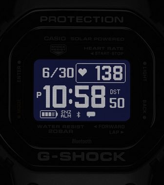 CASIO G-SHOCK DW-H5600MB-1ER Smartwatch, Solaruhr, Armbanduhr, Herrenuhr, Stoppfunktion,Herzfrequenzmesser