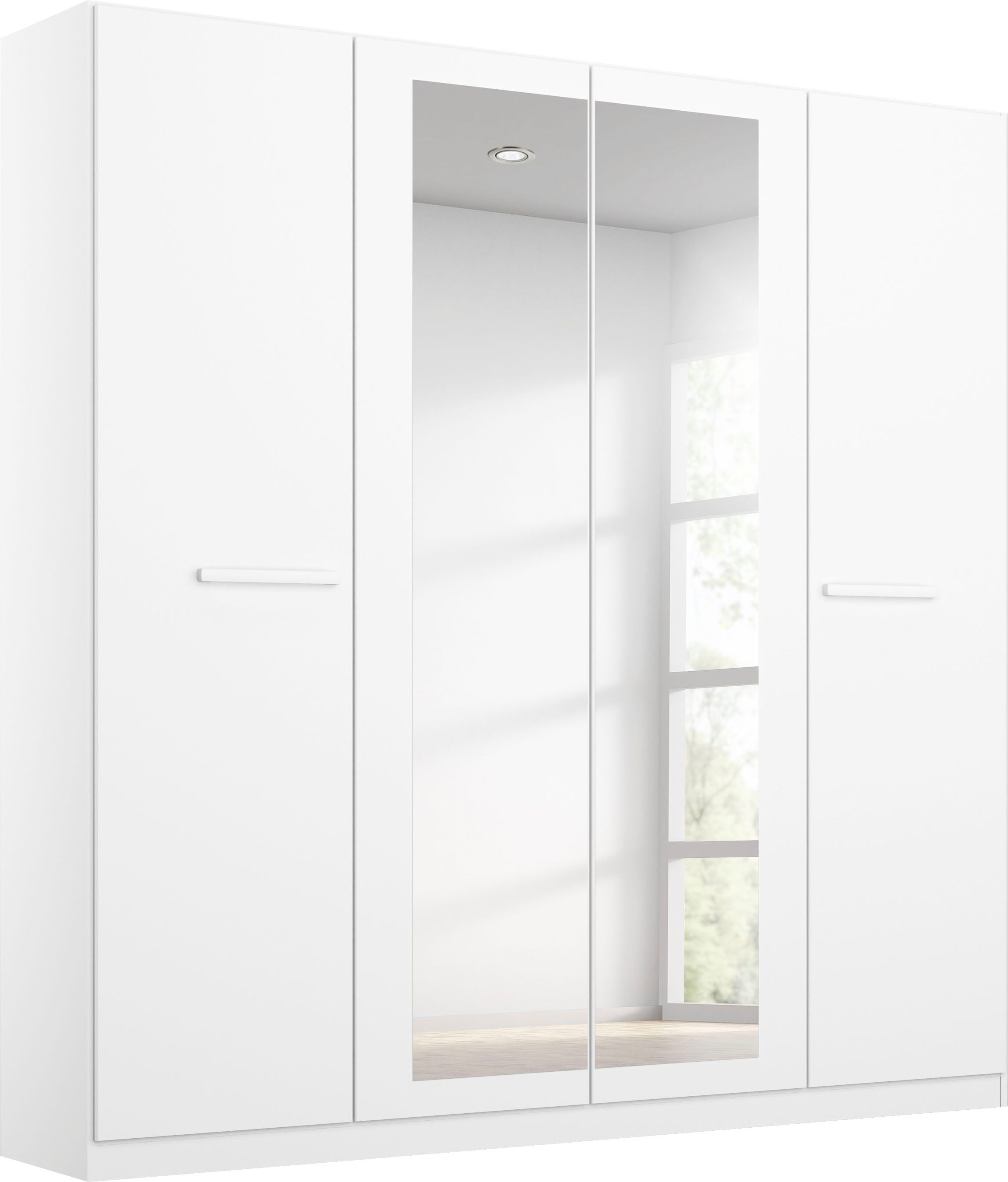 OTTO home Kleiderschrank Mehrzweckschrank Aktenschrank Möbel Mietswohnung Schlafzimmer MODI (erhältlich in Breiten 91/136/181/226/271 cm, Höhe 210 cm) in angesagten Farbkombinationen, optional mit Spiegel MADE IN GERMANY