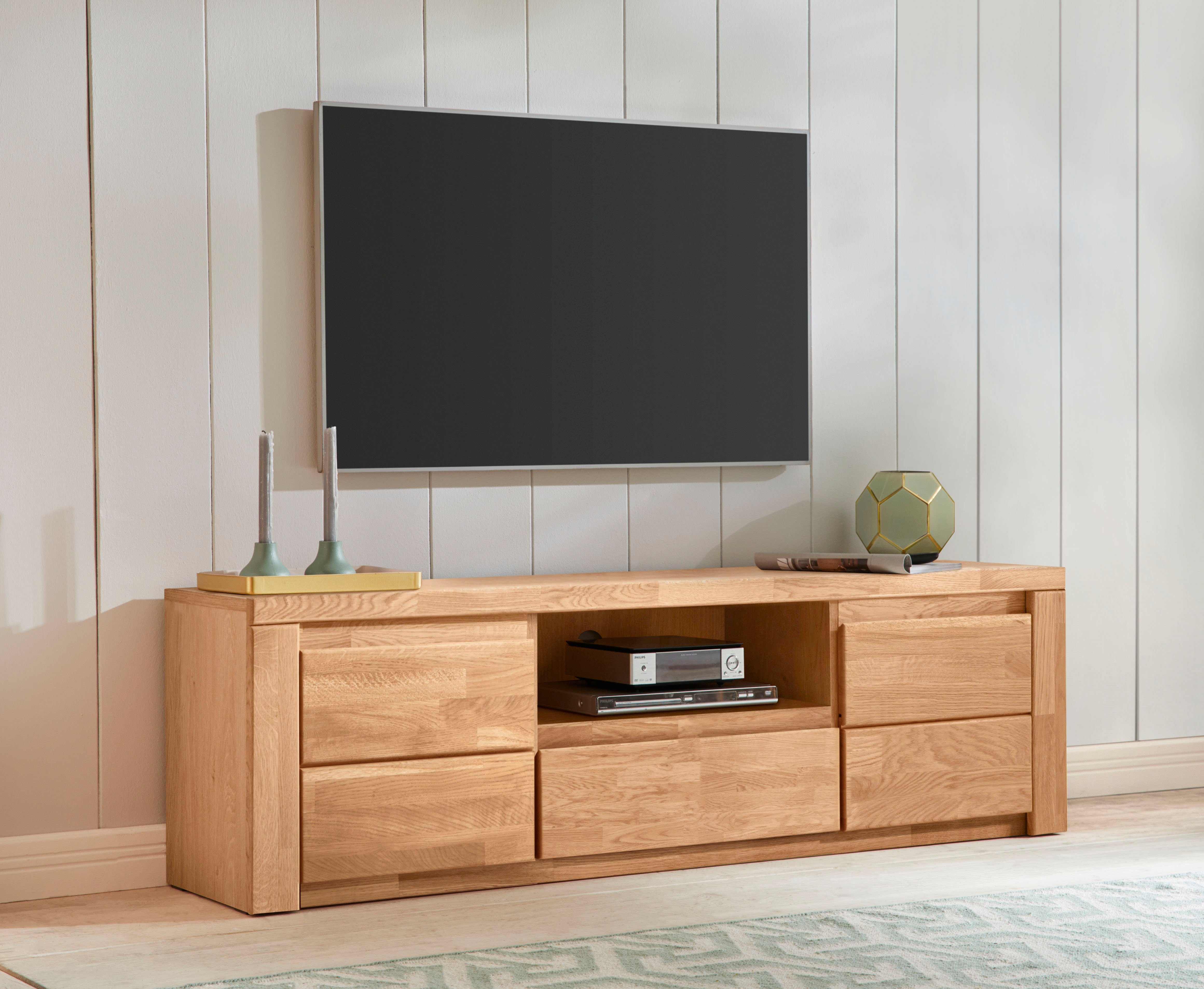OTTO home Lowboard Burani, grifflose Optik, Fernsehtisch