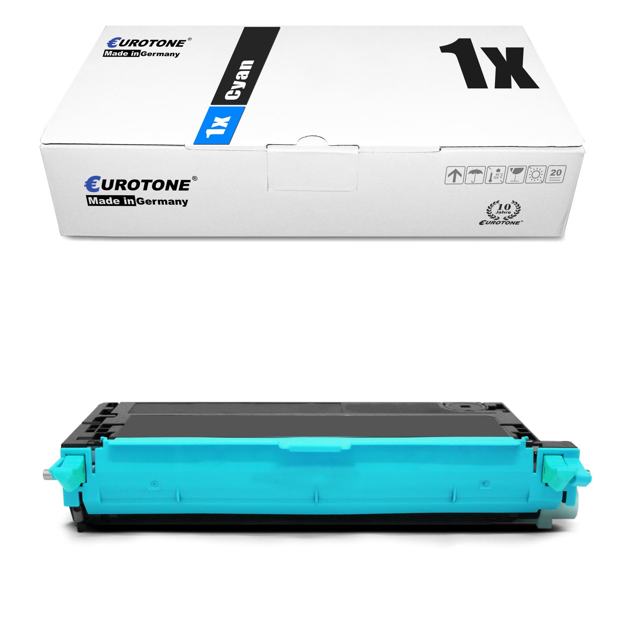 Eurotone Tonerkartusche Toner ersetzt Dell 593-10171 fr 3110 Cyan