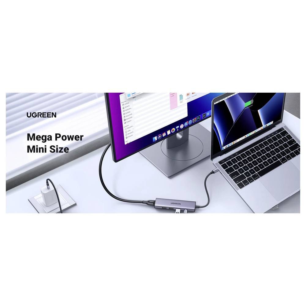 UGREEN Laptop-Dockingstation USB-C® Dockingstation Revodok Passend für Marke Dockingstations: