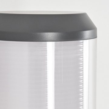 hofstein Außen-Wandleuchte Außenlampe mit Bewegungsmelder aus Metall/Kunststoff, ohne Leuchtmittel, Wandlampe für außen mit Sensor (10 cm), IP44, 1 x E27
