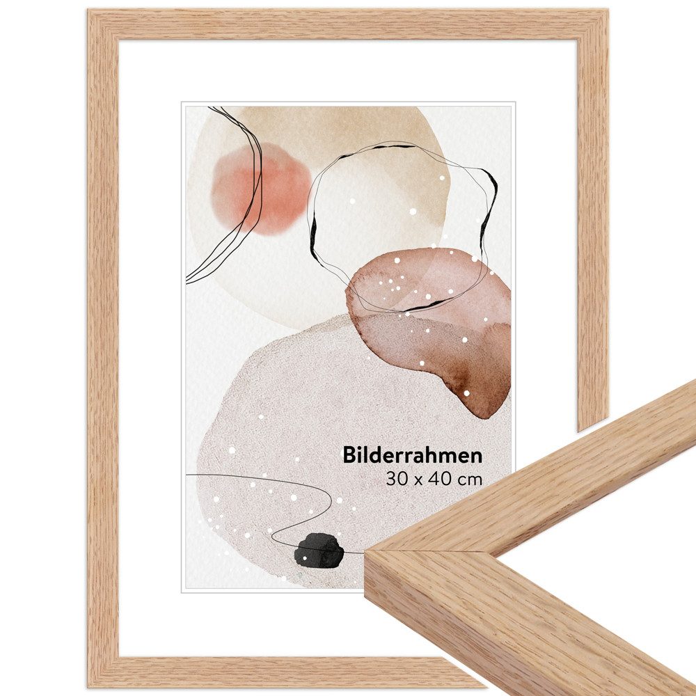 WANDStyle Bilderrahmen H430, Eiche-Optik, aus Massivholz günstig online kaufen