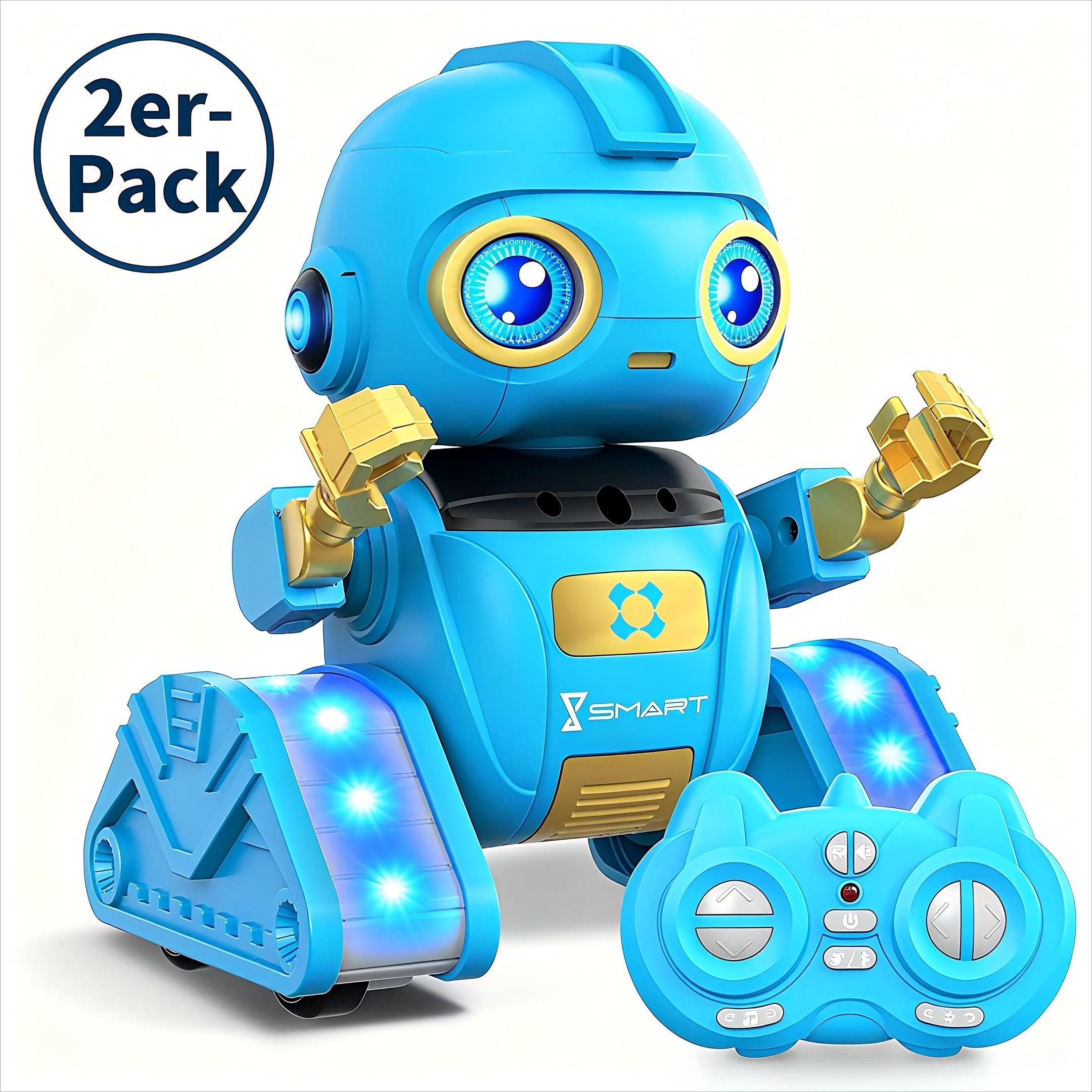 POPOLIC RC-Roboter Roboter Kinder Spielzeug, wiederaufladbar günstig online kaufen