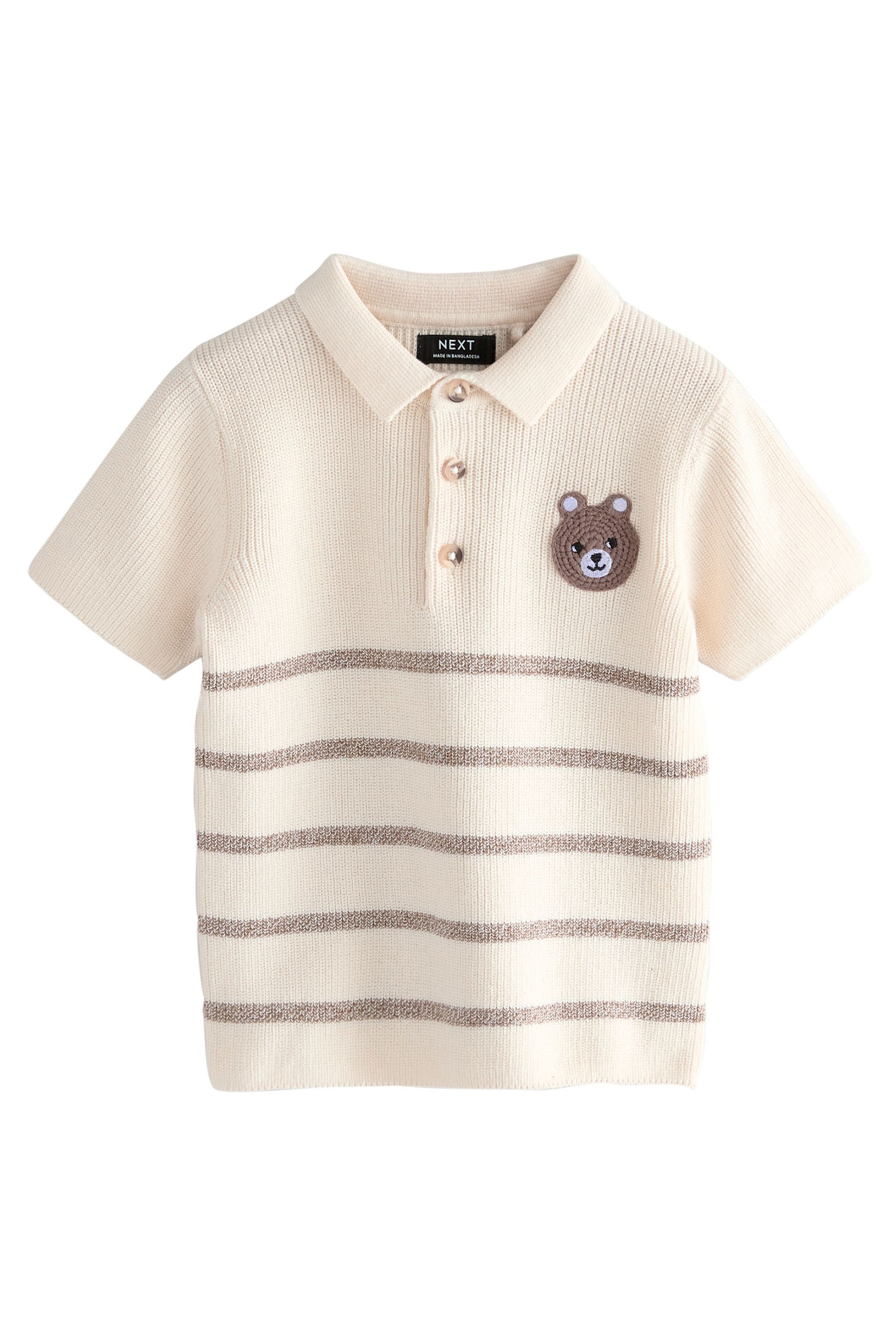 Next Polokragenpullover Strick-Poloshirt mit Knopfdetail 100 % günstig online kaufen