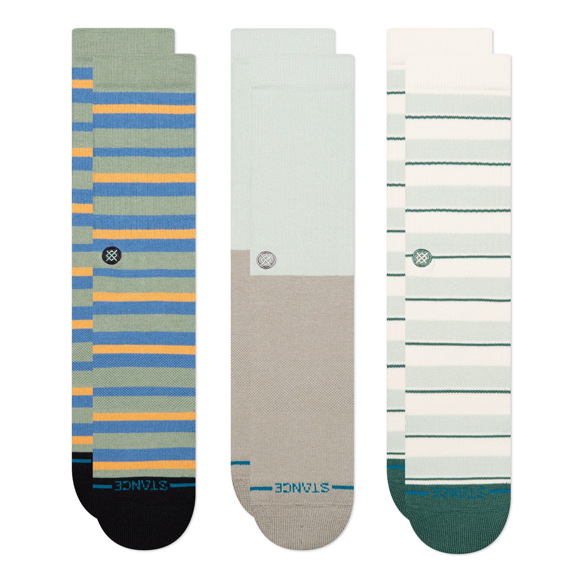 Stance Freizeitsocken PREP STRIPE 3 PACK