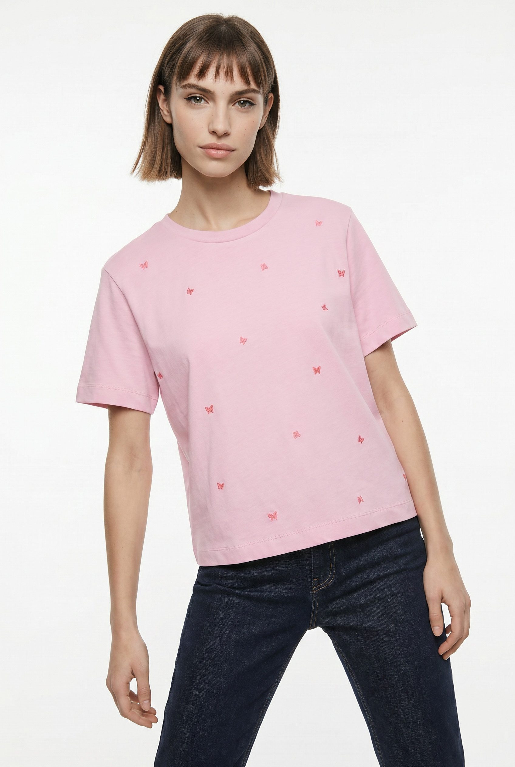 T-Shirt VMSOLA METTE SS TOP BOX JRS