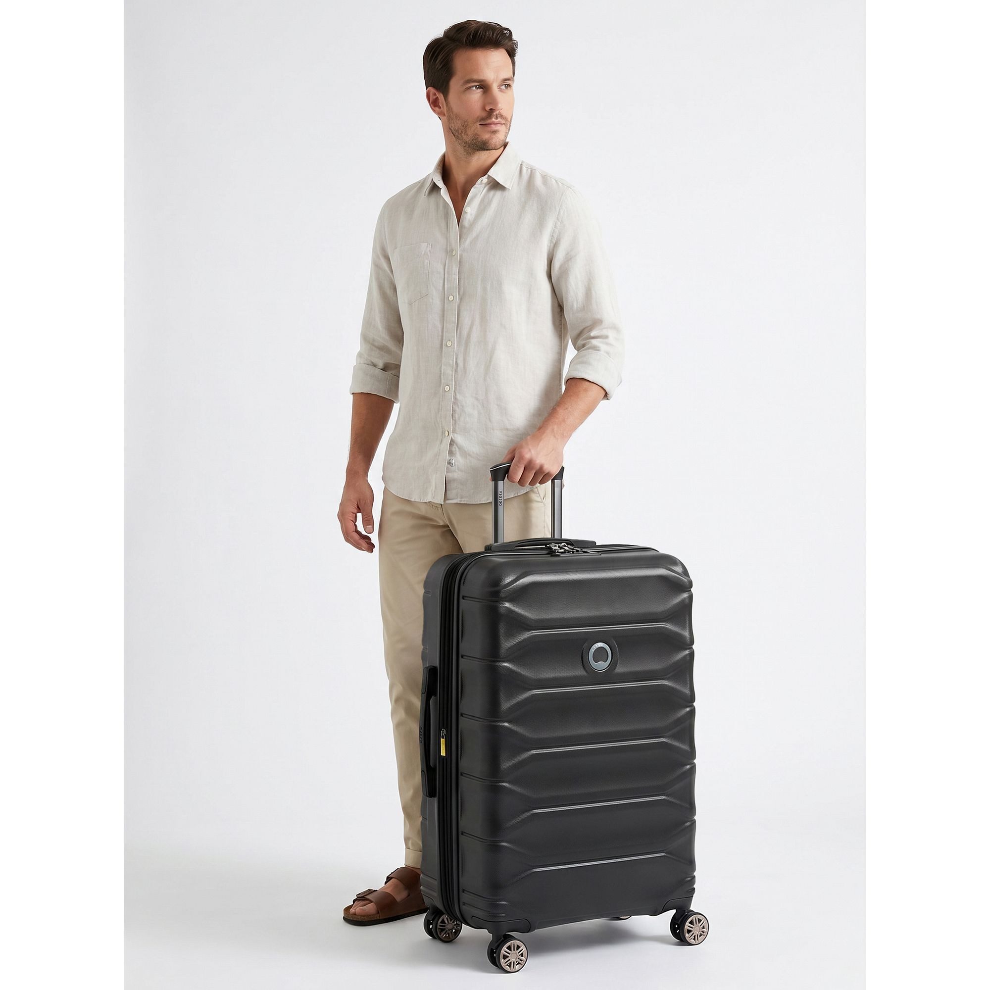 Delsey Paris Hartschalen-Trolley Meteor, 4 Rollen, Polycarbonat