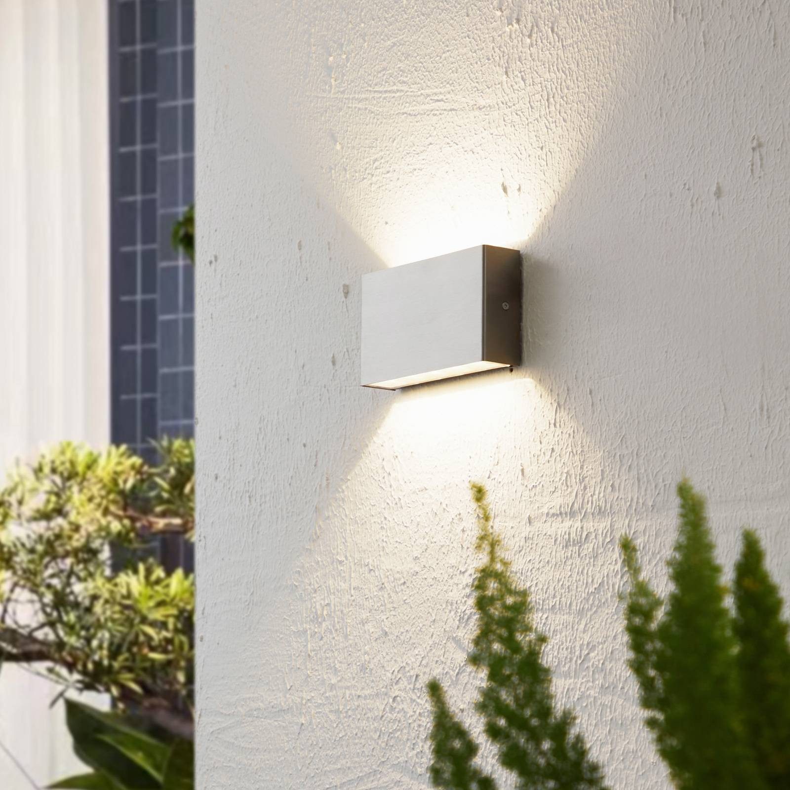 Arcchio Außen-Wandleuchte Karline, LED 8 W gesamt, warmweiß