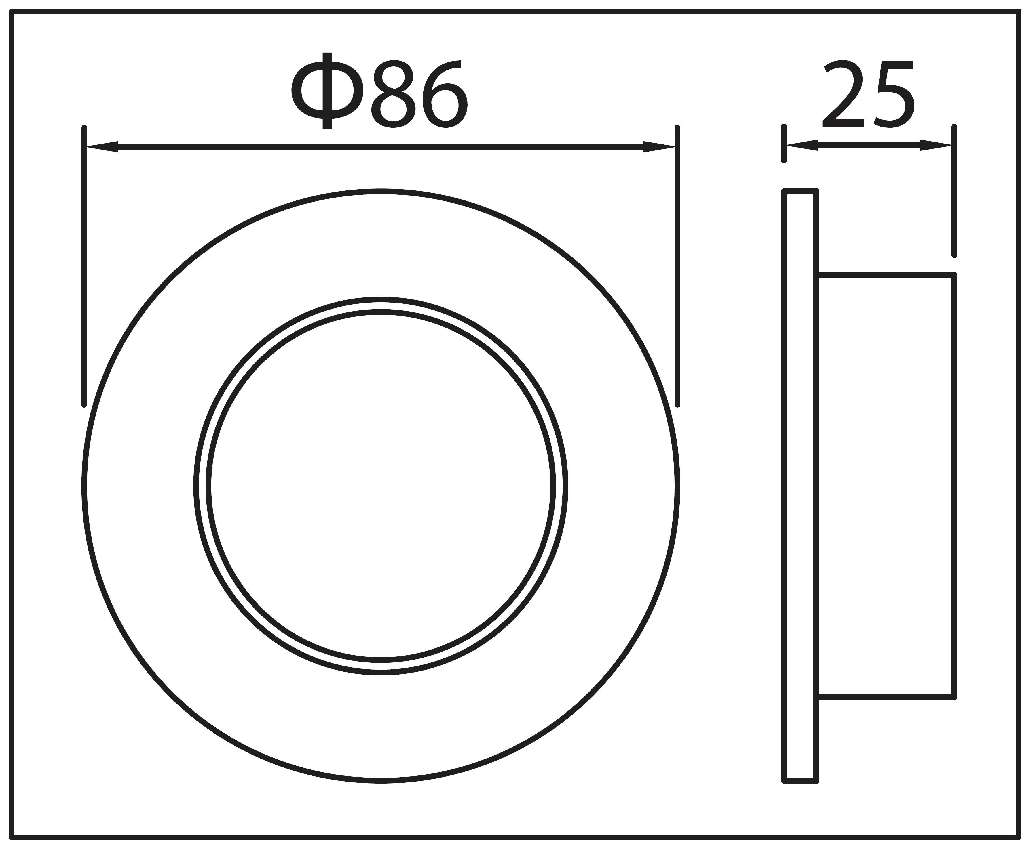 in 6er Badleuchte, Deckenstrahler, Set 6729-061MO LED Einbauleuchte, Deckenleuchte 3000K matt warmweiß Einbaustrahler Flach 5 Einbauspots, Watt LED LED inkl. Ultra TRANGO Anthrazit Modul, 6x schwenkbar Deckenlampe,