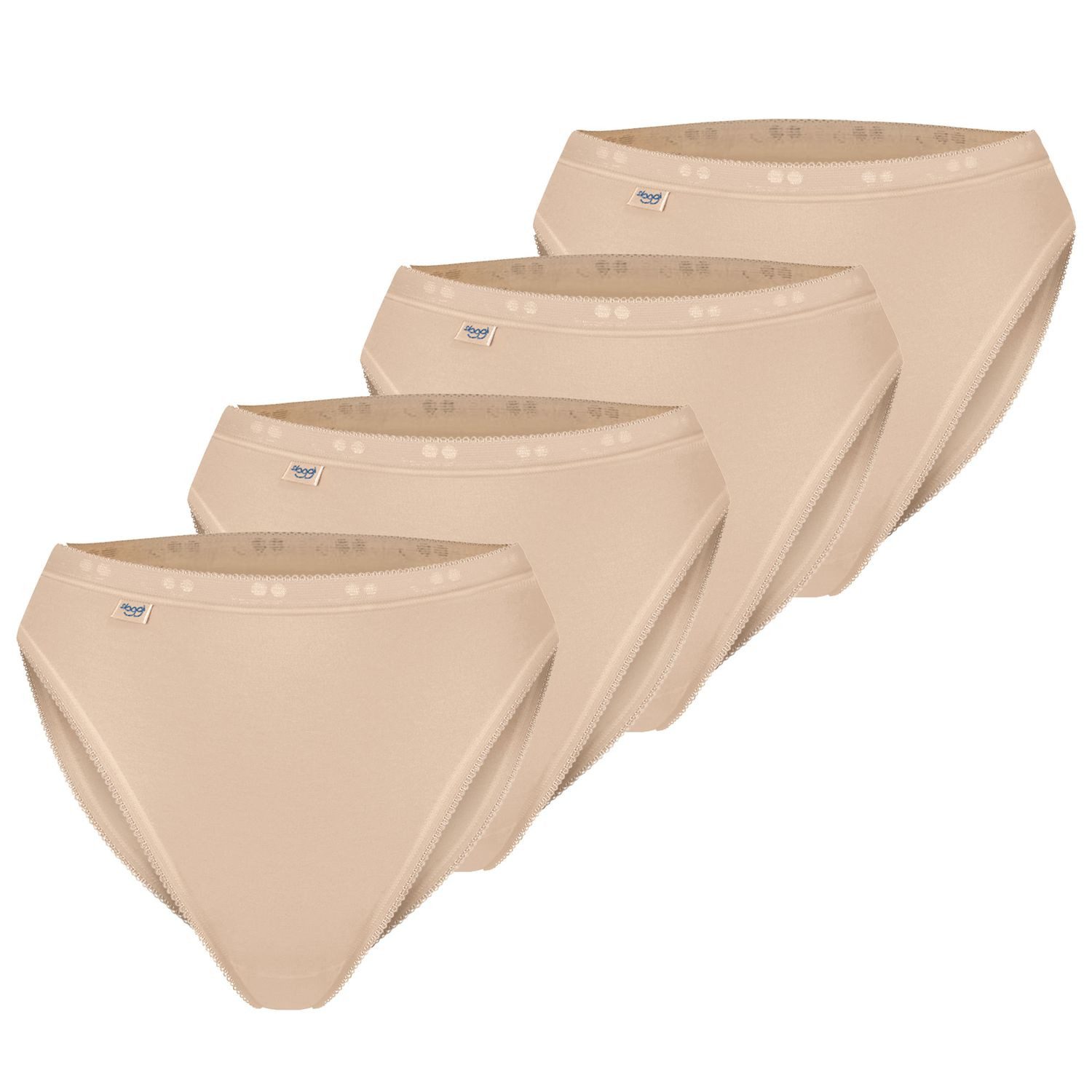 Slip perfekter Sitz, Baumwollmix, elastisch, weiche Nähte im 4er SPARPACK