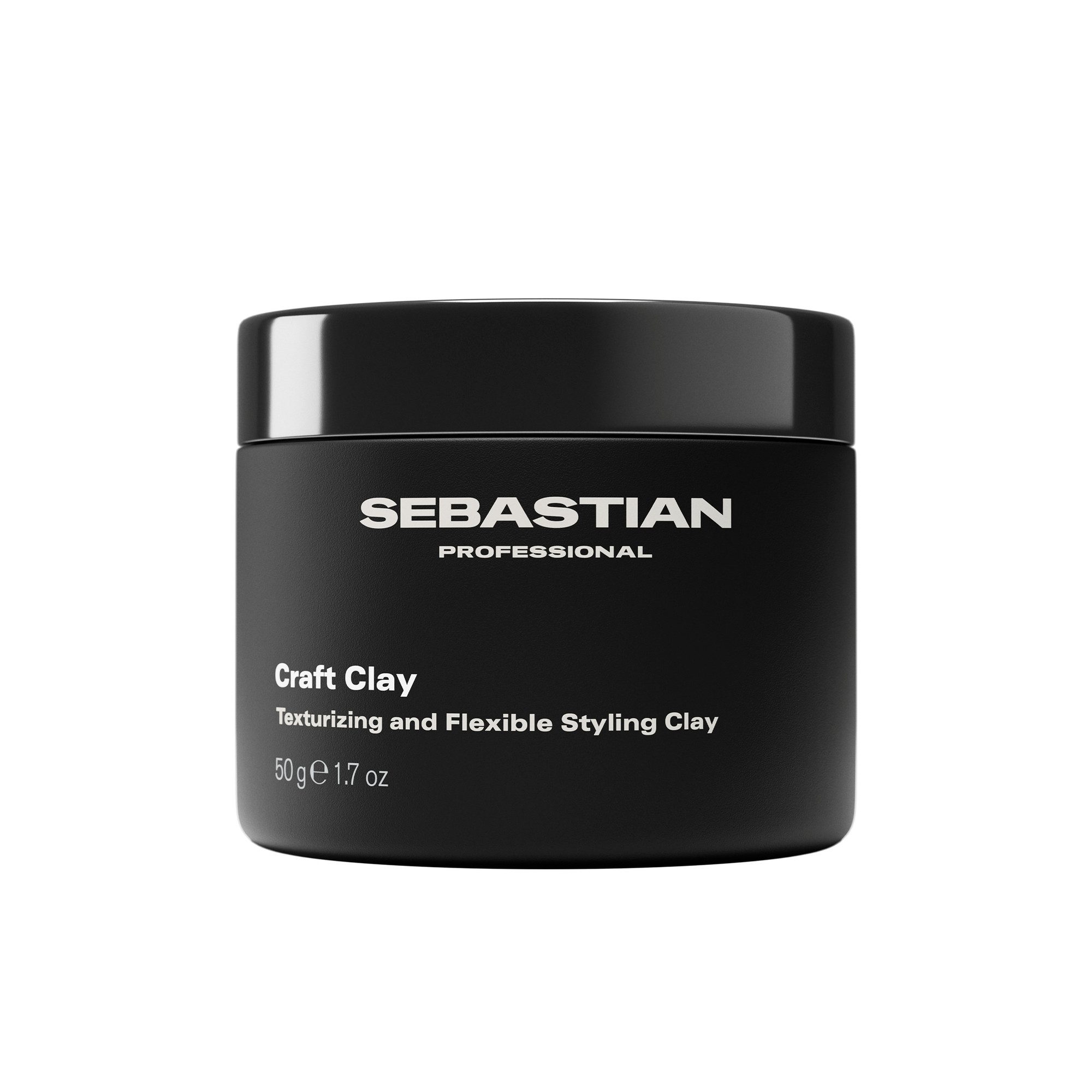 Sebastian Professional Haarcreme Craft Clay, für texturierte Styles, mit Volumen, gegen Frizz, Gel-Textur