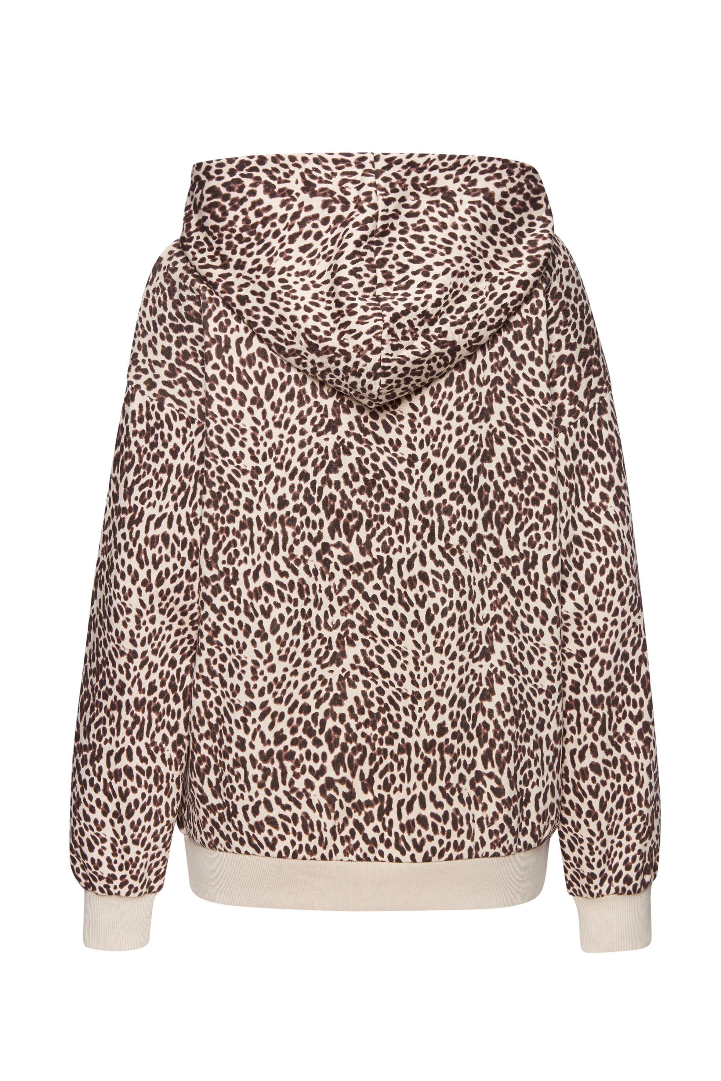 Buffalo Kapuzenpullover in Leo-Optik