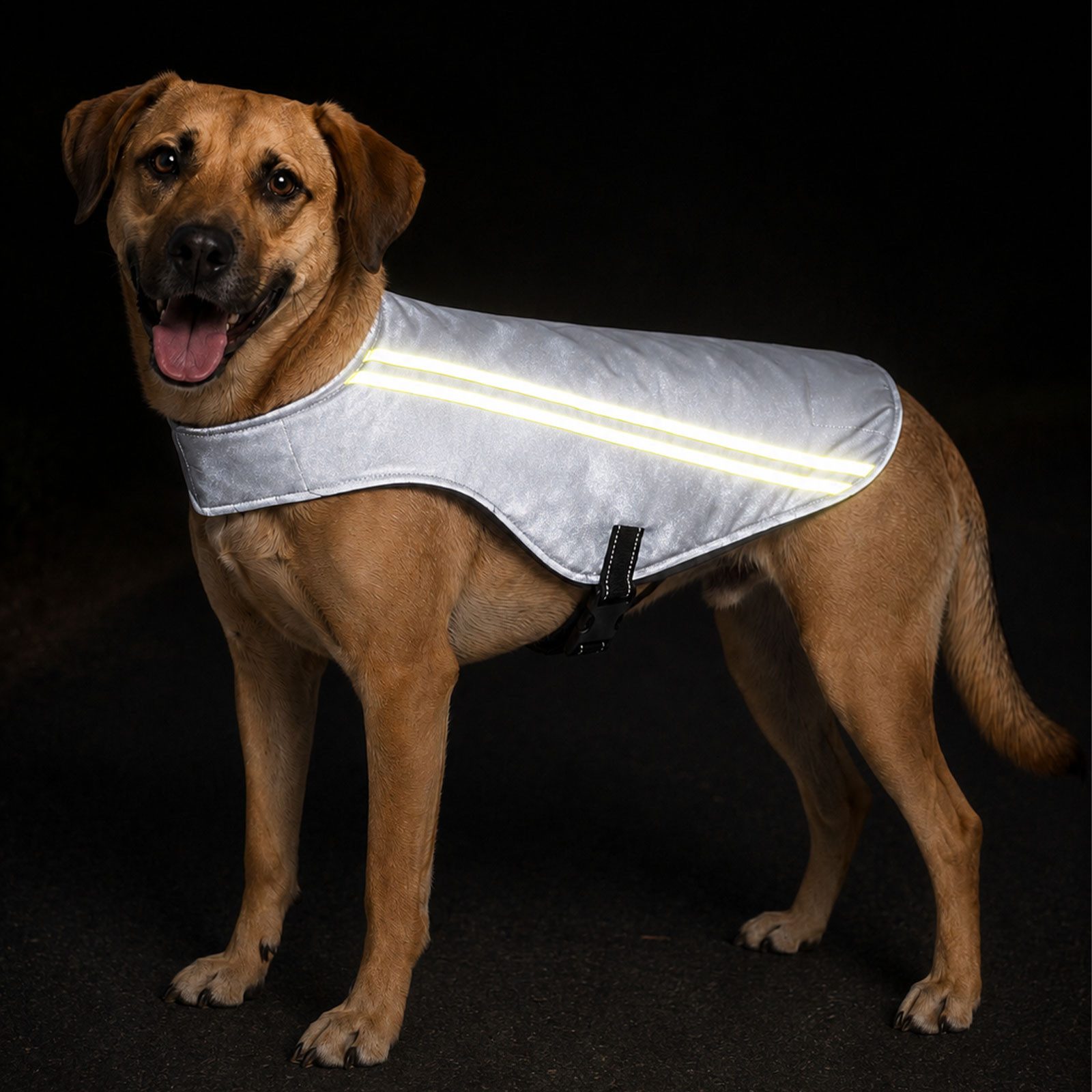 Baumfuchs Warnweste Hundeweste Reflektierend - Sicherheitsweste Reflektorweste Hund