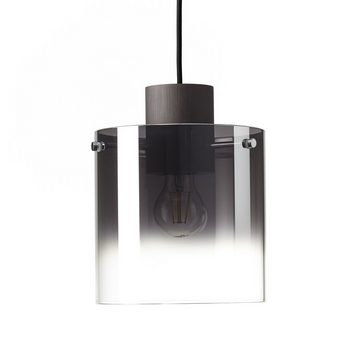 Lightbox Hängeleuchten, ohne Leuchtmittel, Hängelampe Ø 20 cm, 120 cm Höhe, E27, max. 60 W, Metall/Glas