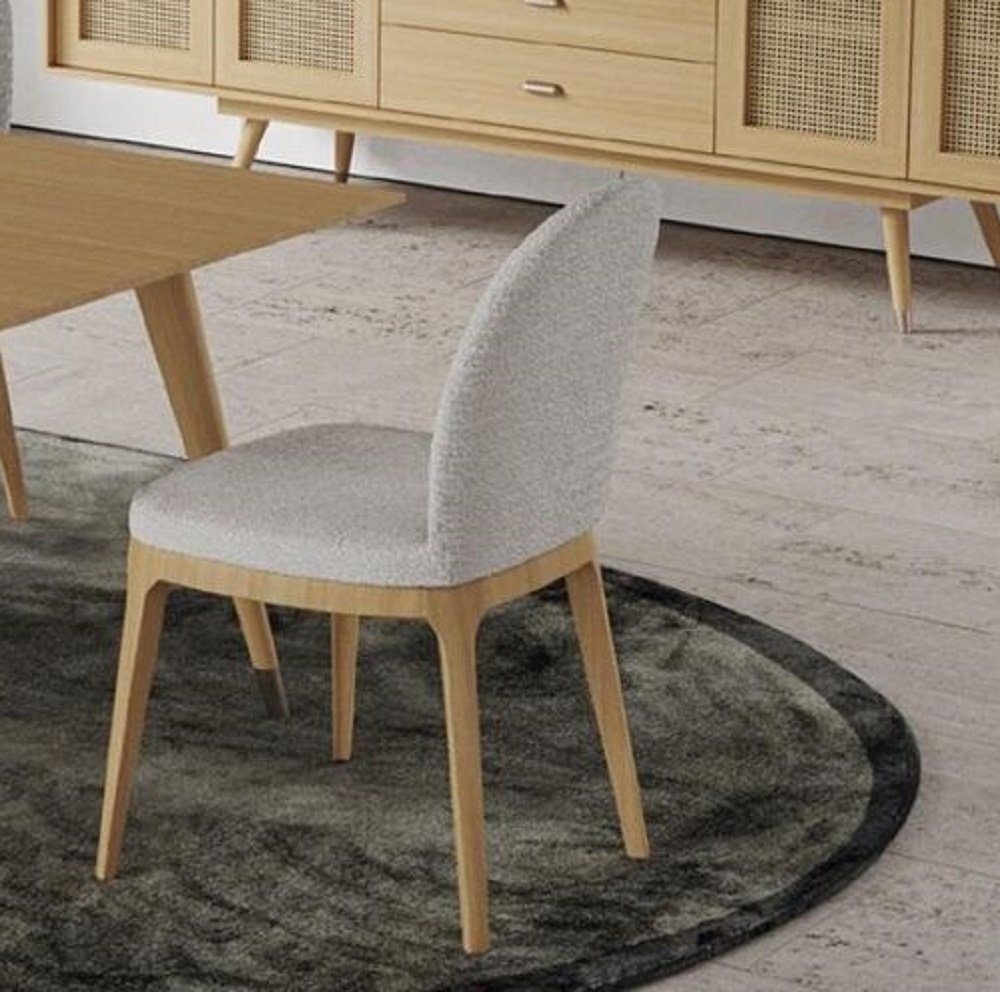 JVmoebel Stuhl Stuhl Holz Italienische Möbel Esszimmer Stühle Luxus Design  Lehnstuhl (1 St), Made in Europa