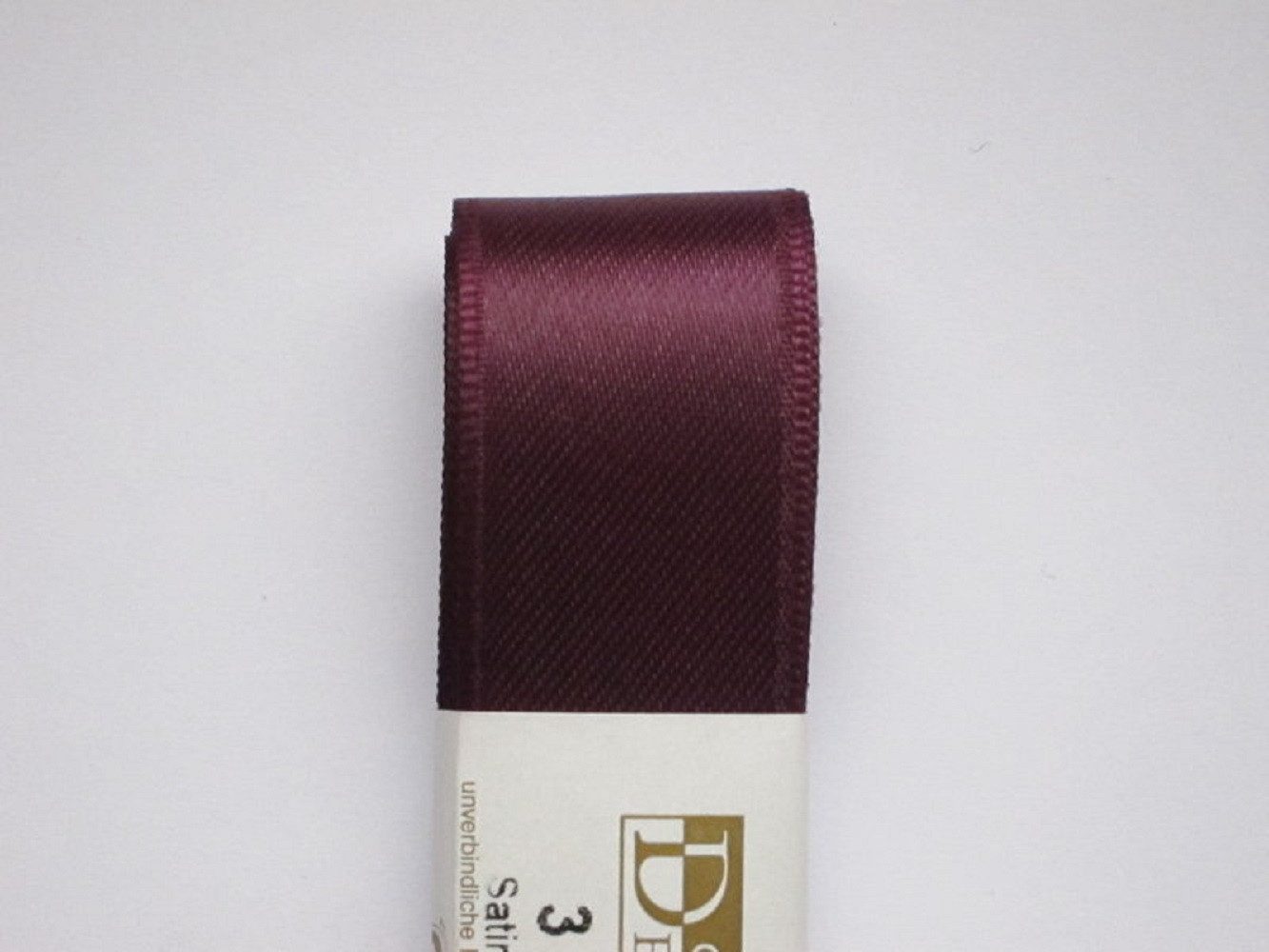 Goldina Loy GmbH + Co KG Geschenkband STOFF- BAND Doppelsatin farbig GOLDINA 3 mm/3m