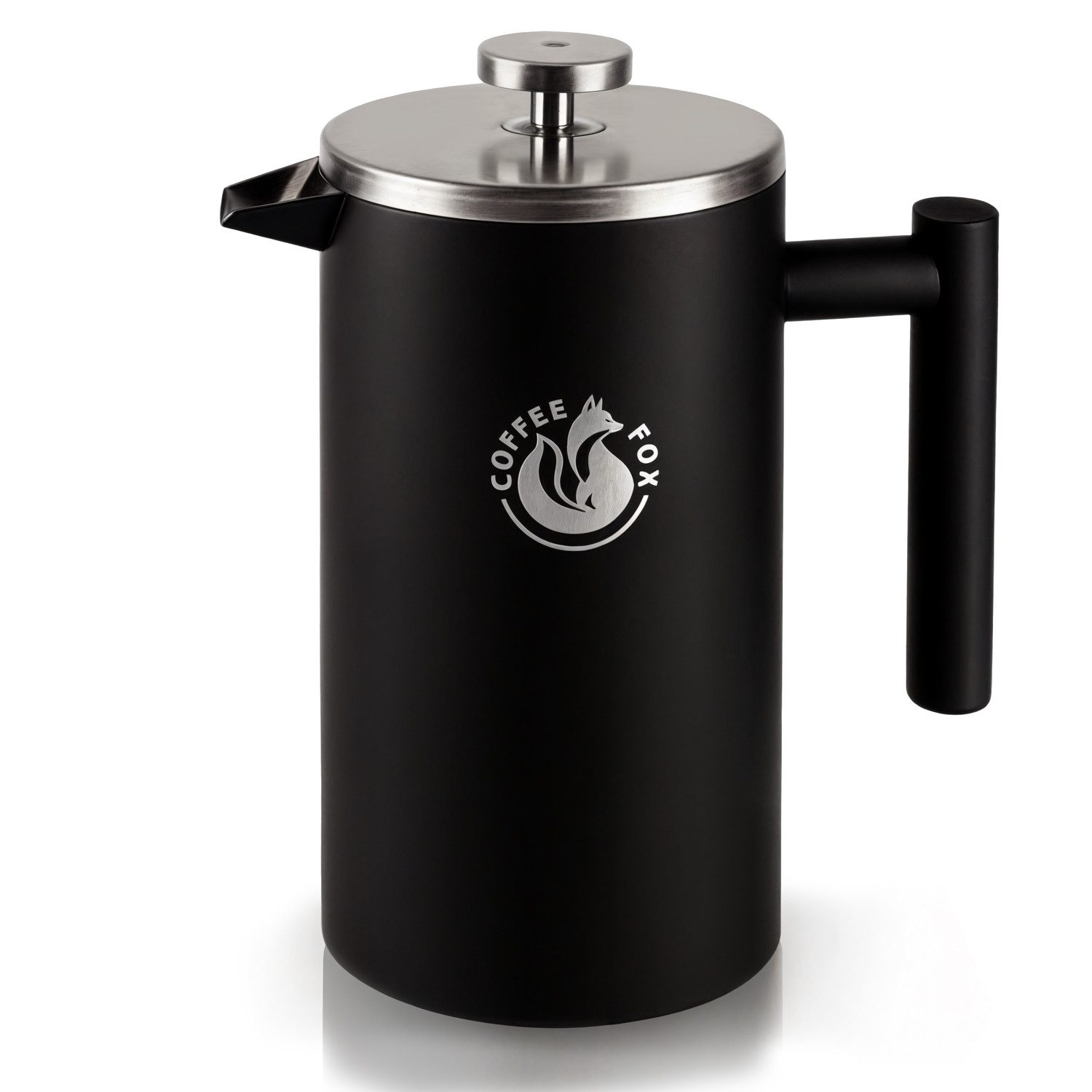 Coffee Fox French Press Kanne, Französisch, Pressfilterkanne