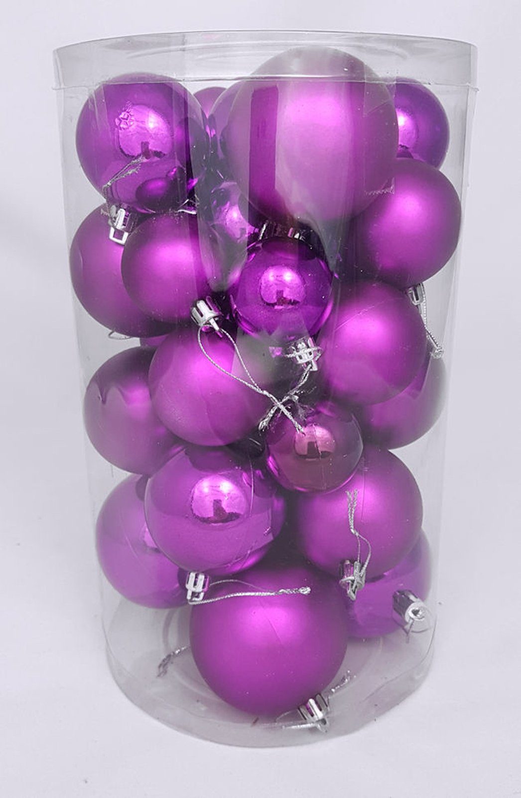 Spetebo Weihnachtsbaumkugel Kunststoff Christbaumkugeln 30 Teile Set