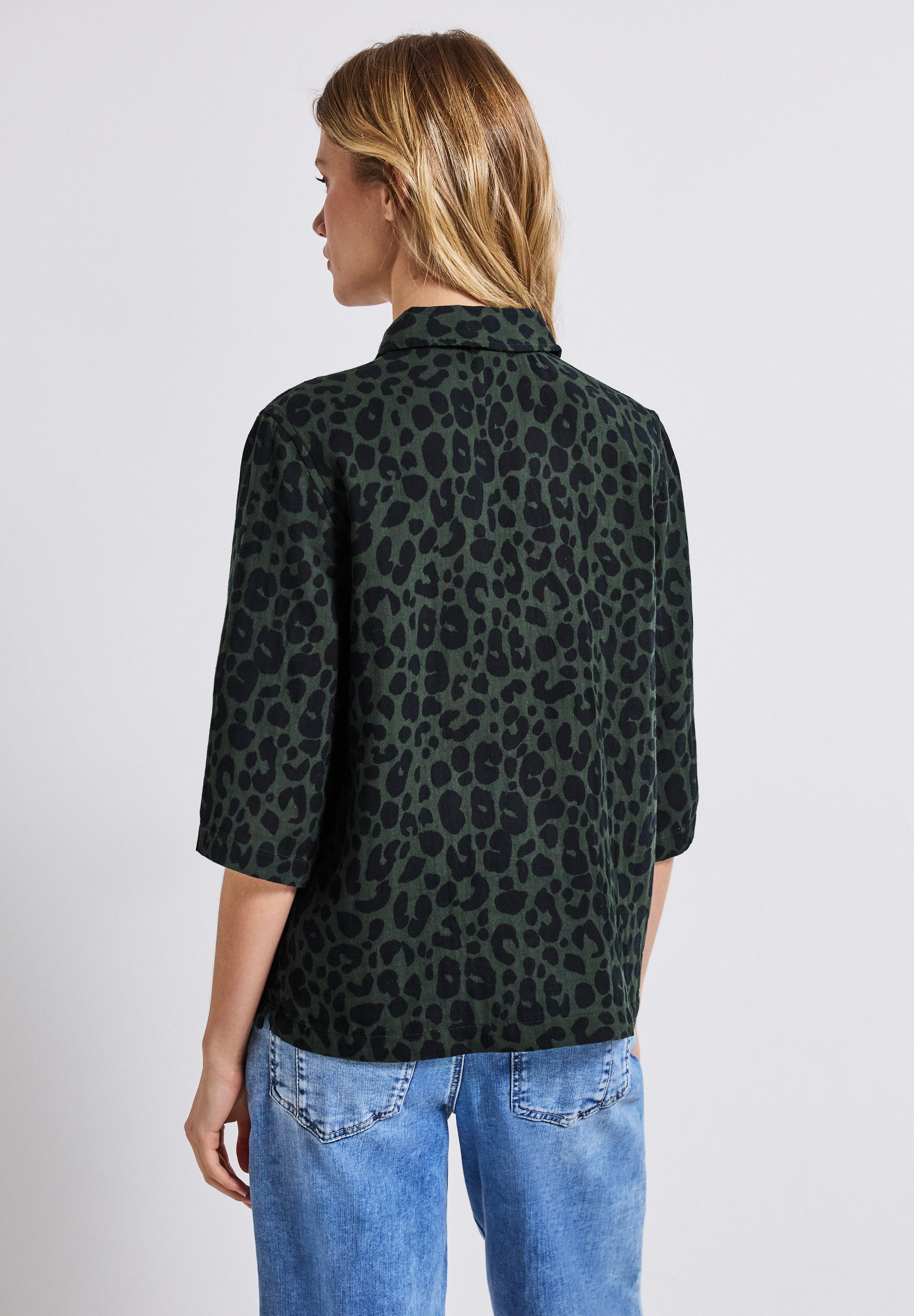 STREET ONE Hemdbluse aus reiner Baumwolle günstig online kaufen