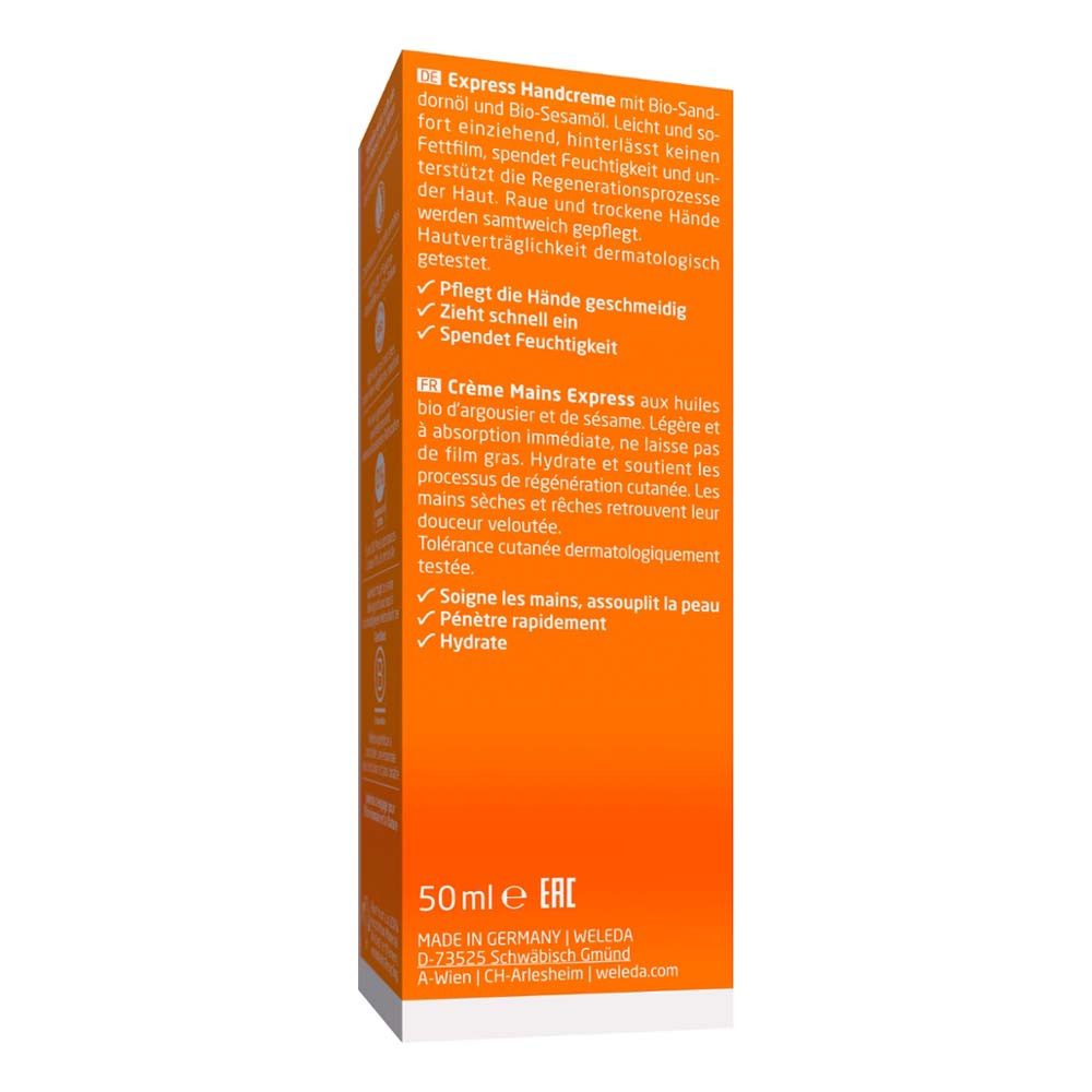 WELEDA Handcreme Sanddorn - Handcreme 50ml 5er Pack