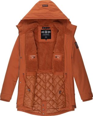 Navahoo Parka Manaka stylischer Herren Wintermantel mit Kapuze