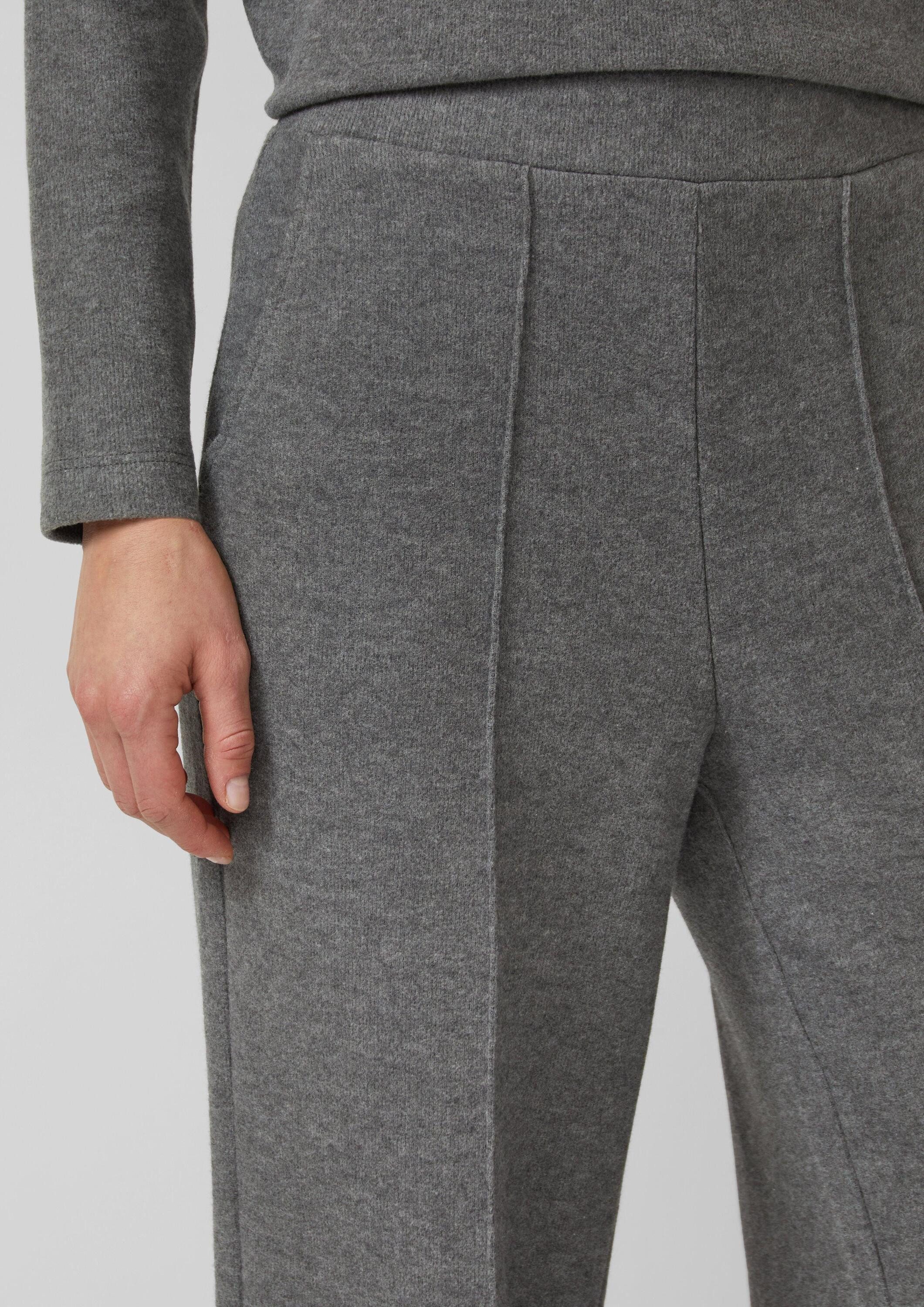 s.Oliver Chinos Hose Weiche Sweathose mit Biesen