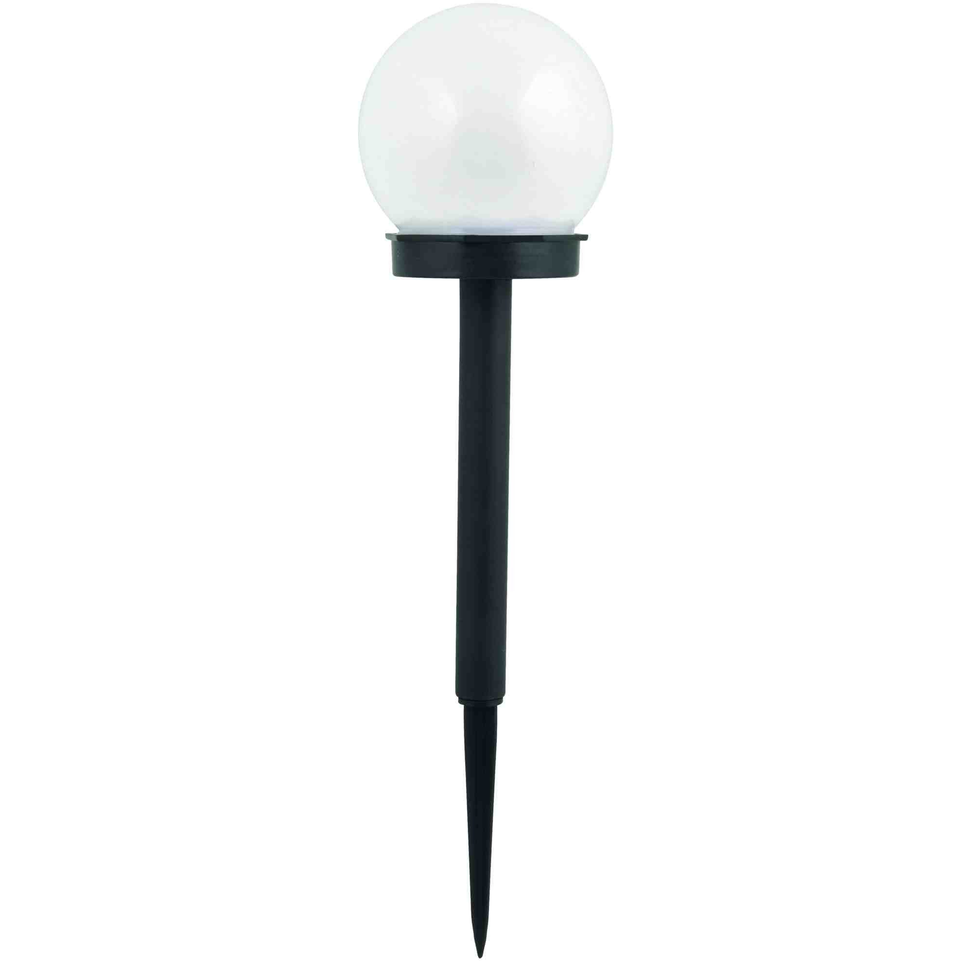 Kynast Garden LED Solarleuchte LED Solar-Leuchtkugel 10cm inkl. Erdspieß Gartenbeleuchtung