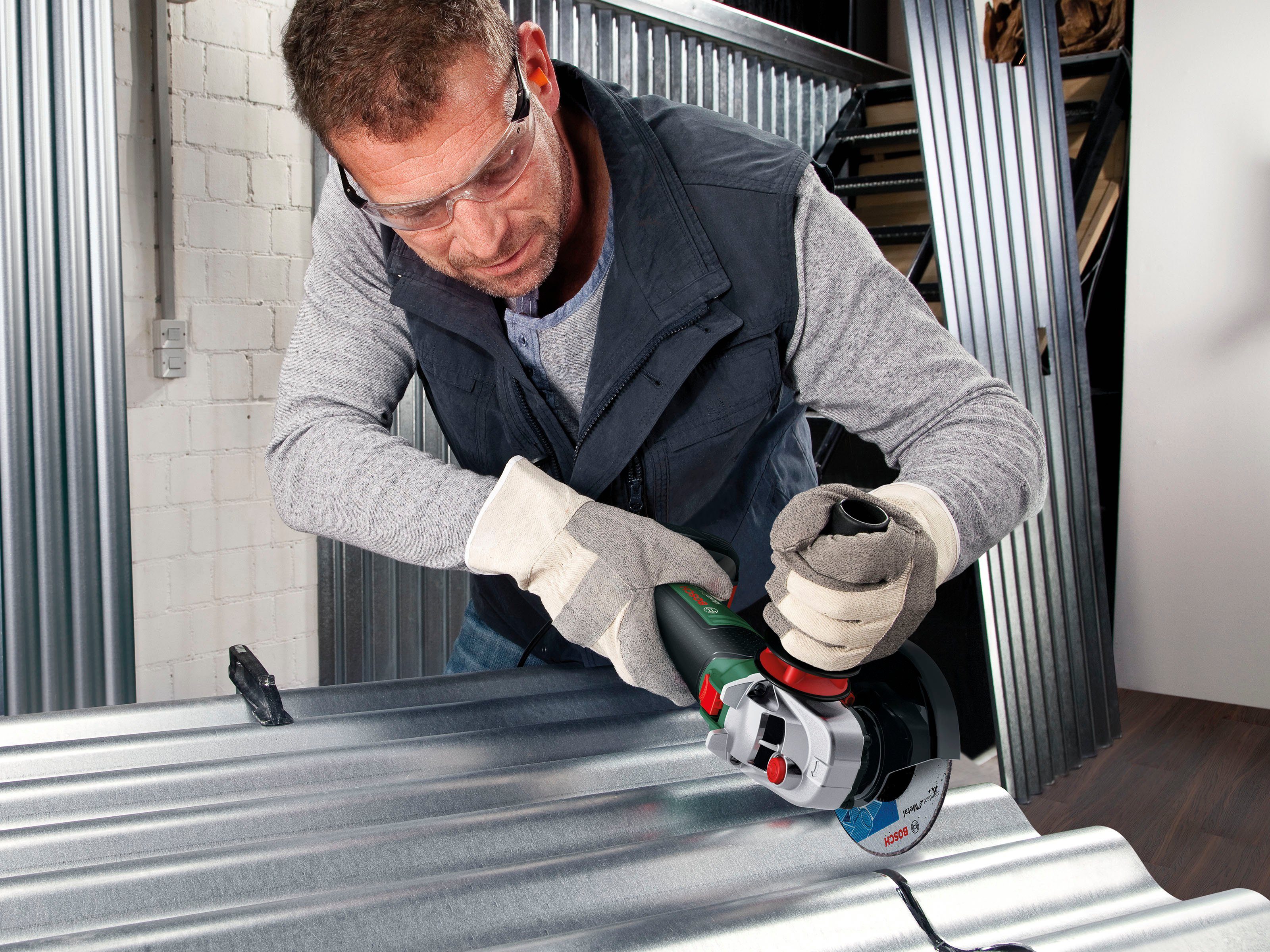 Bosch Home & Garden Akku-Winkelschleifer AdvancedGrind günstig online kaufen