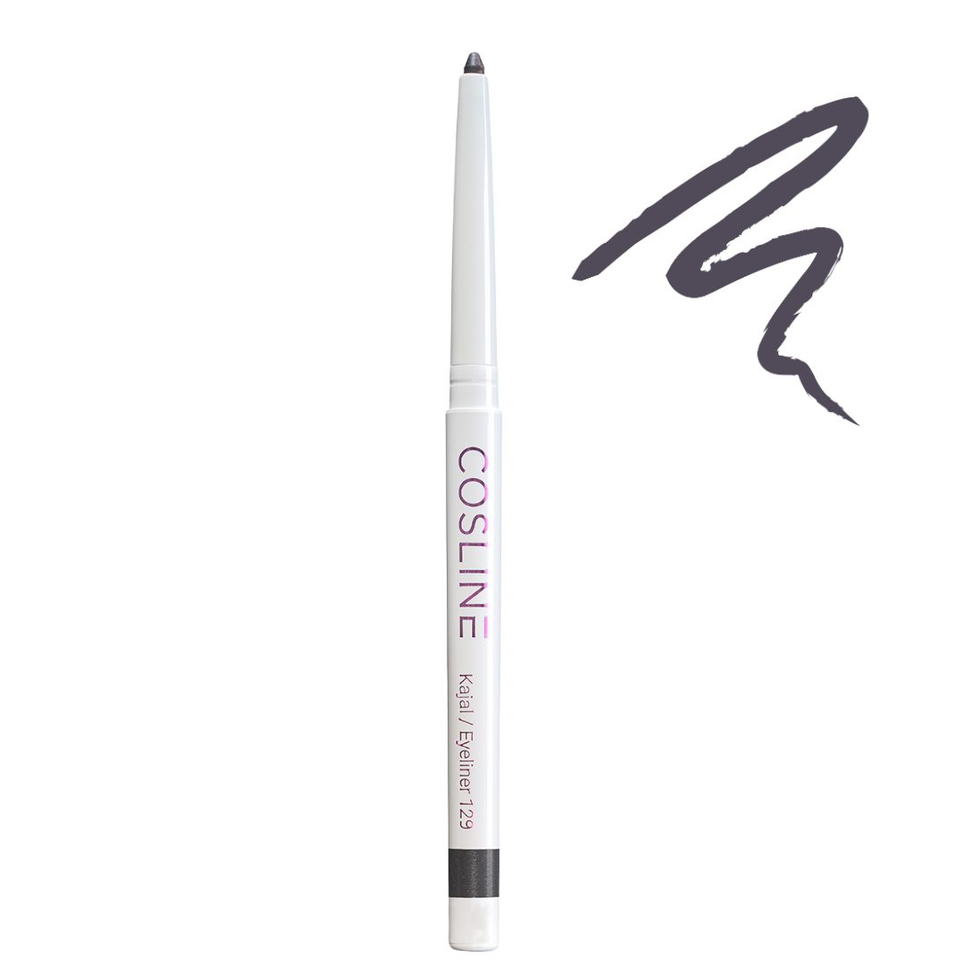 Cosline Cosmetics Kajal wasserfest, langanhaltend, cremig, 25 Farben, intensive Pigmentierung