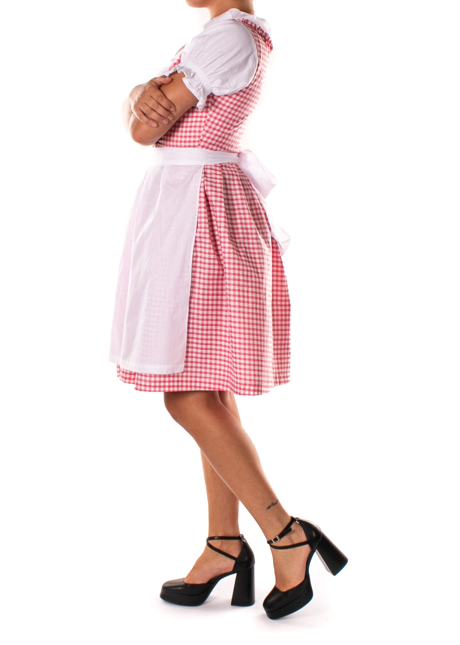 Sandy Lederatelier Dirndl Dirndl Set 3 Teilig Trachtenkleid MS-Trachten Oktorberfest 303 3 Teilig