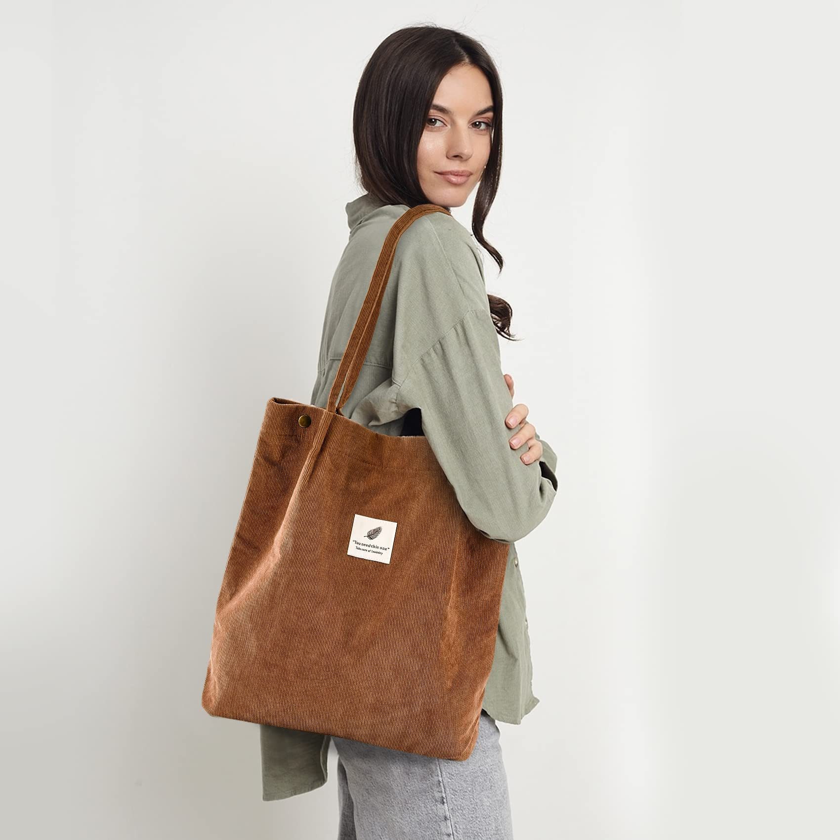 Bextsrack Schultertasche Damen Kordsamt-Schultertasche, Henkeltasche, Weihnachtsgeschenk, Neujahrsgeschenk, Valentinstagsgeschenk