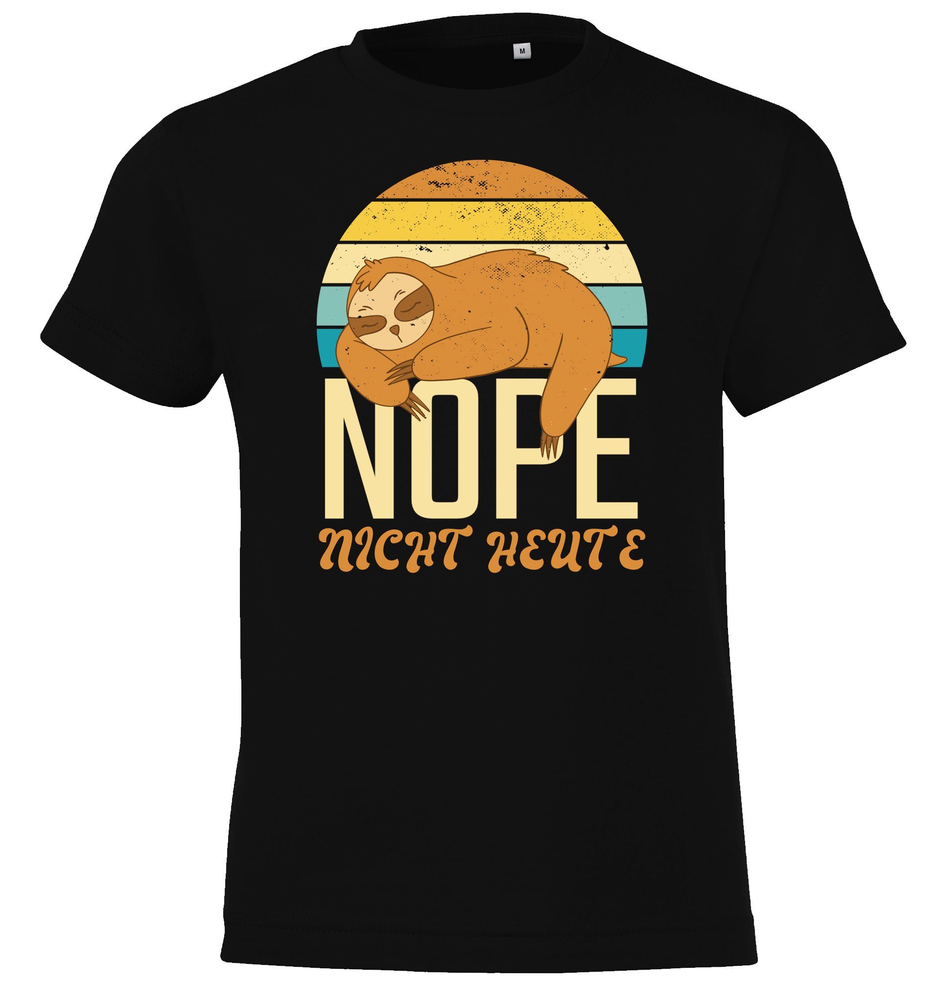 T-Shirt Nicht Heute Kinder Shirt