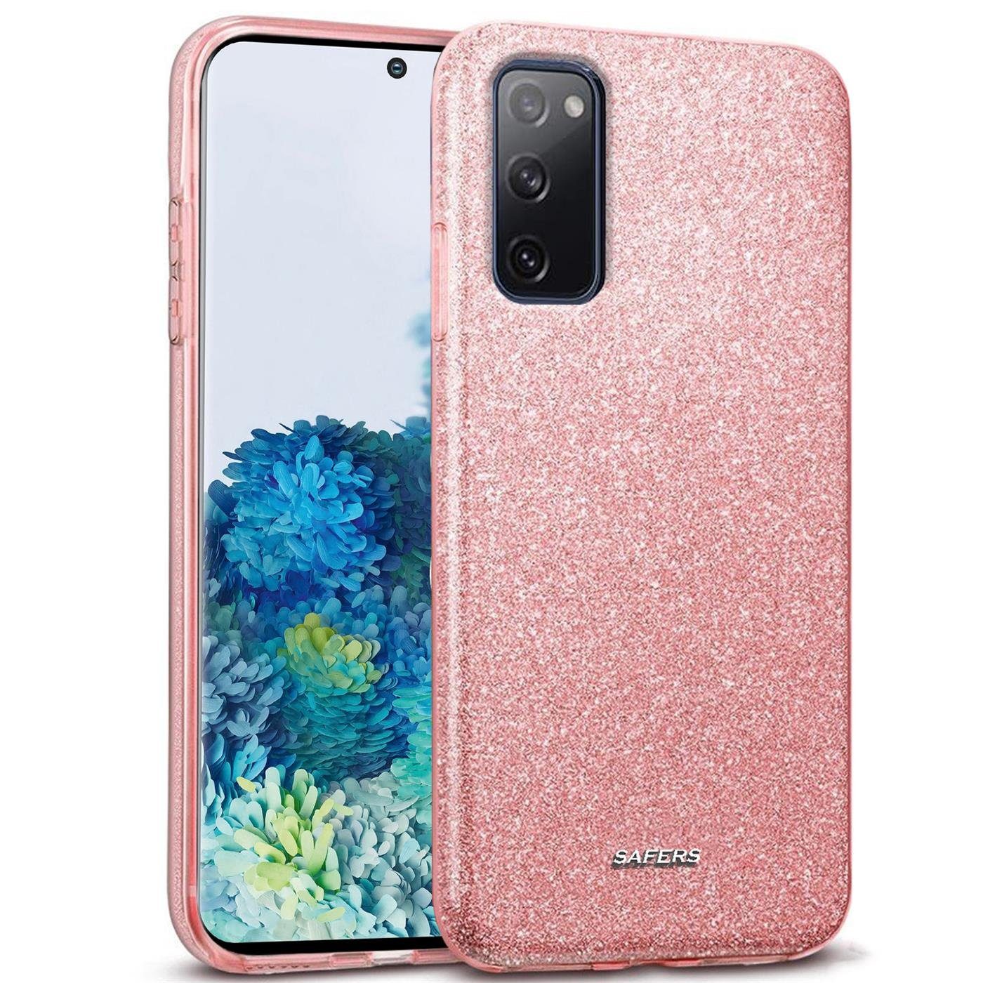 Handyhülle Glitzer Glamour Hülle für Samsung Galaxy S20 FE