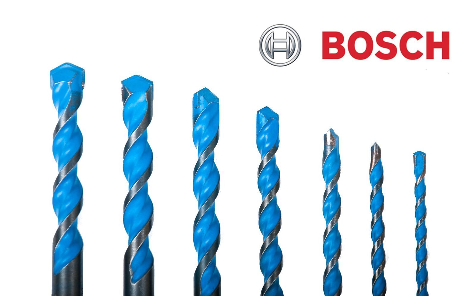 BOSCH Betonbohrer Bosch SDS Plus Bohrer B8 verschiedene Größen - Hartmetall-Spitze