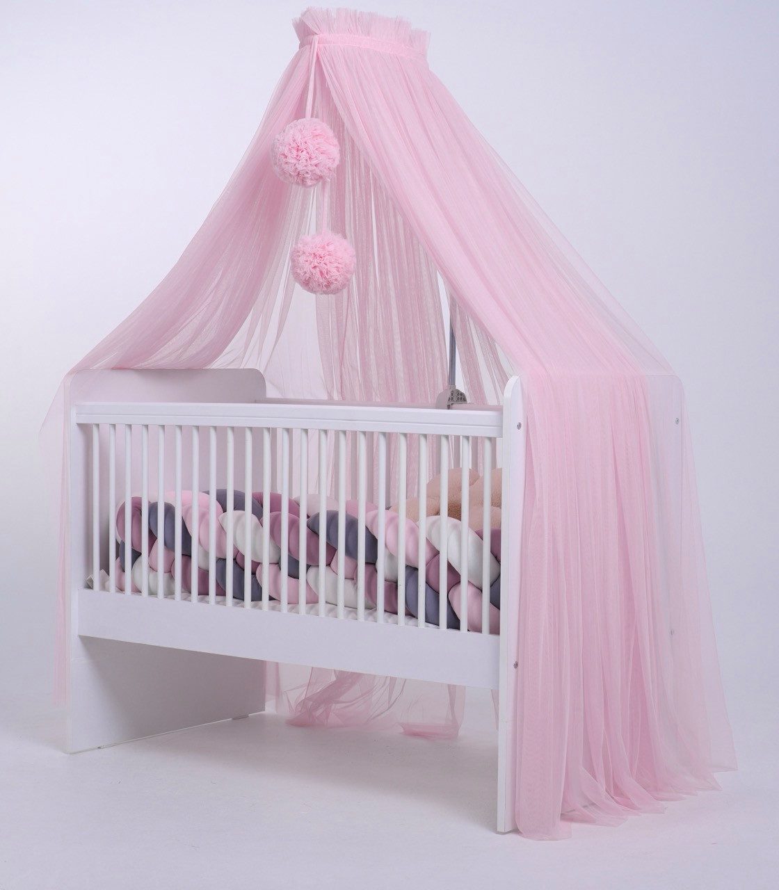 Baby Fancyroom Betthimmel Betthimmel aus 12 Meter Tüll aus 1. Klasse für Ki günstig online kaufen
