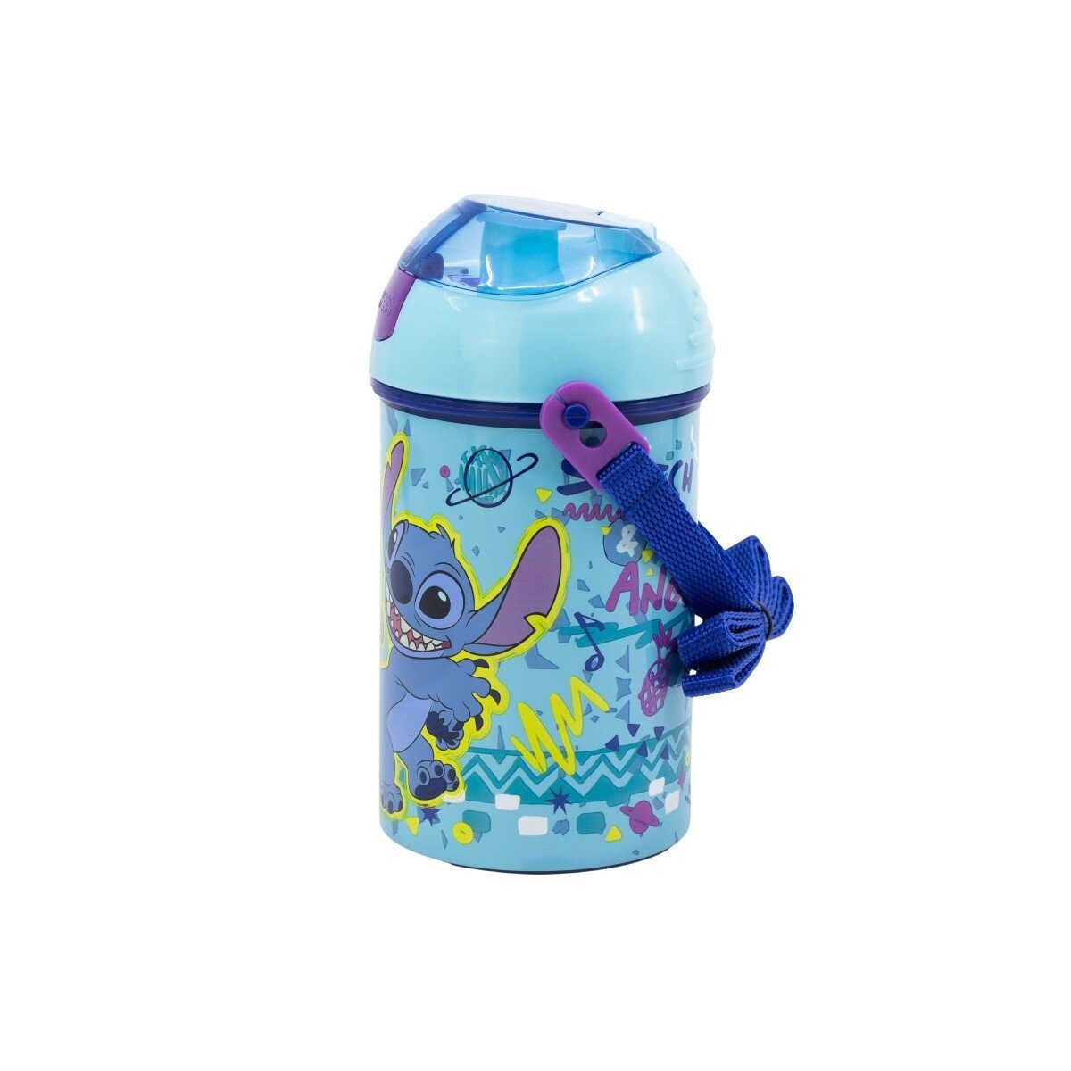 Lilo & Stitch Trinkflasche Disney Lilo und Stitch Dance Sportflasche, 450 ml