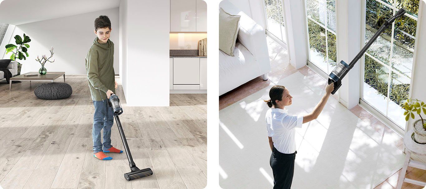 Samsung Akku-Handstaubsauger VS20C85G7TB/WD, Jet 85 Wet&Clean, 580 W, beutellos, 580 W, beutellos, Ersatzakku separat erhältlich