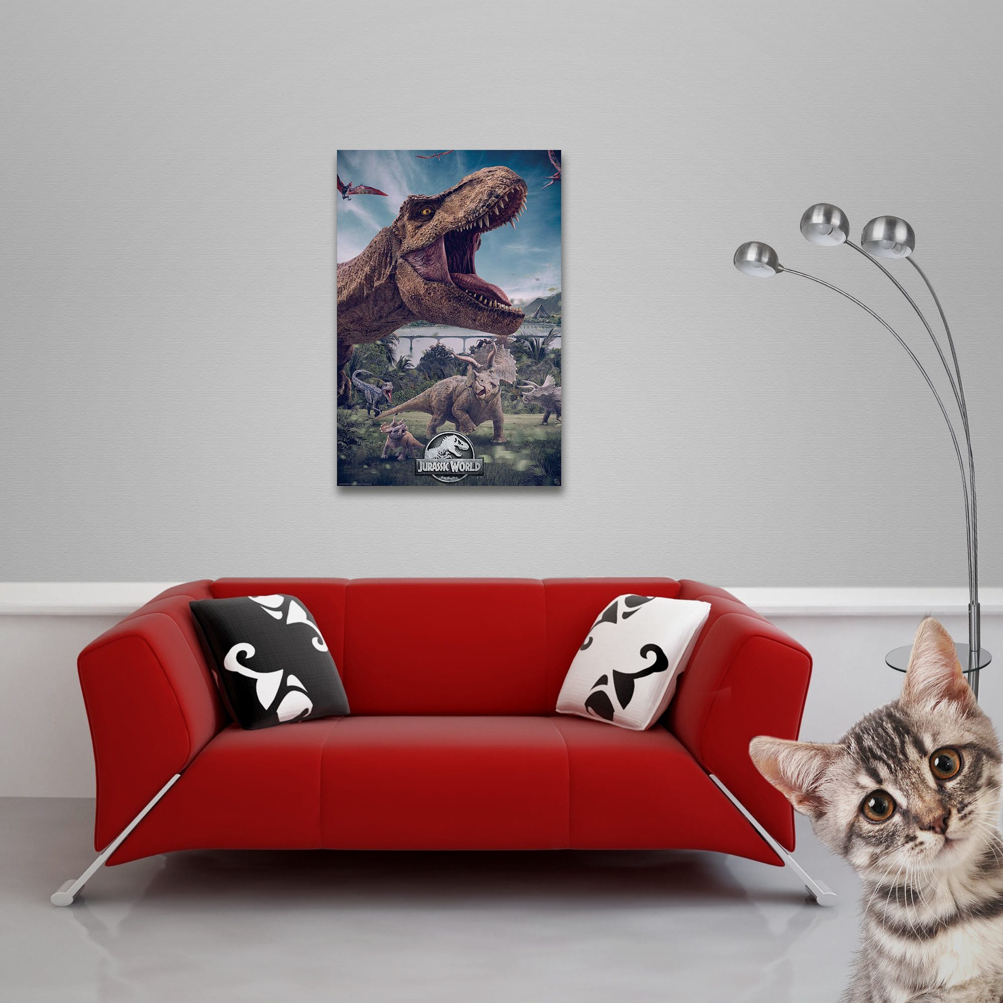 Poster Jurassic World - Poster - Back Country