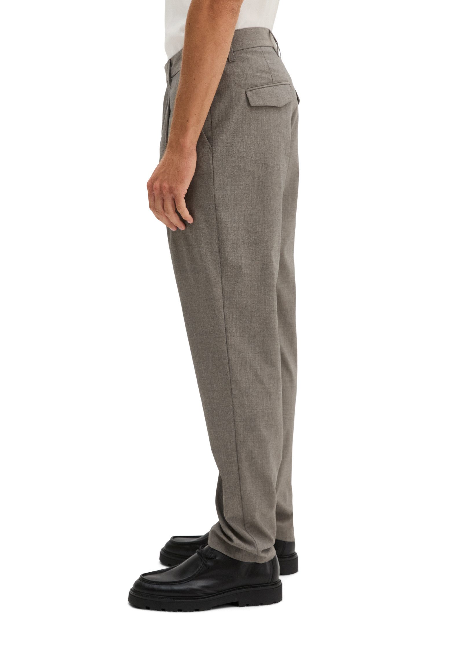 Marc O'Polo Chinohose aus sommerlichem Woll-Mix