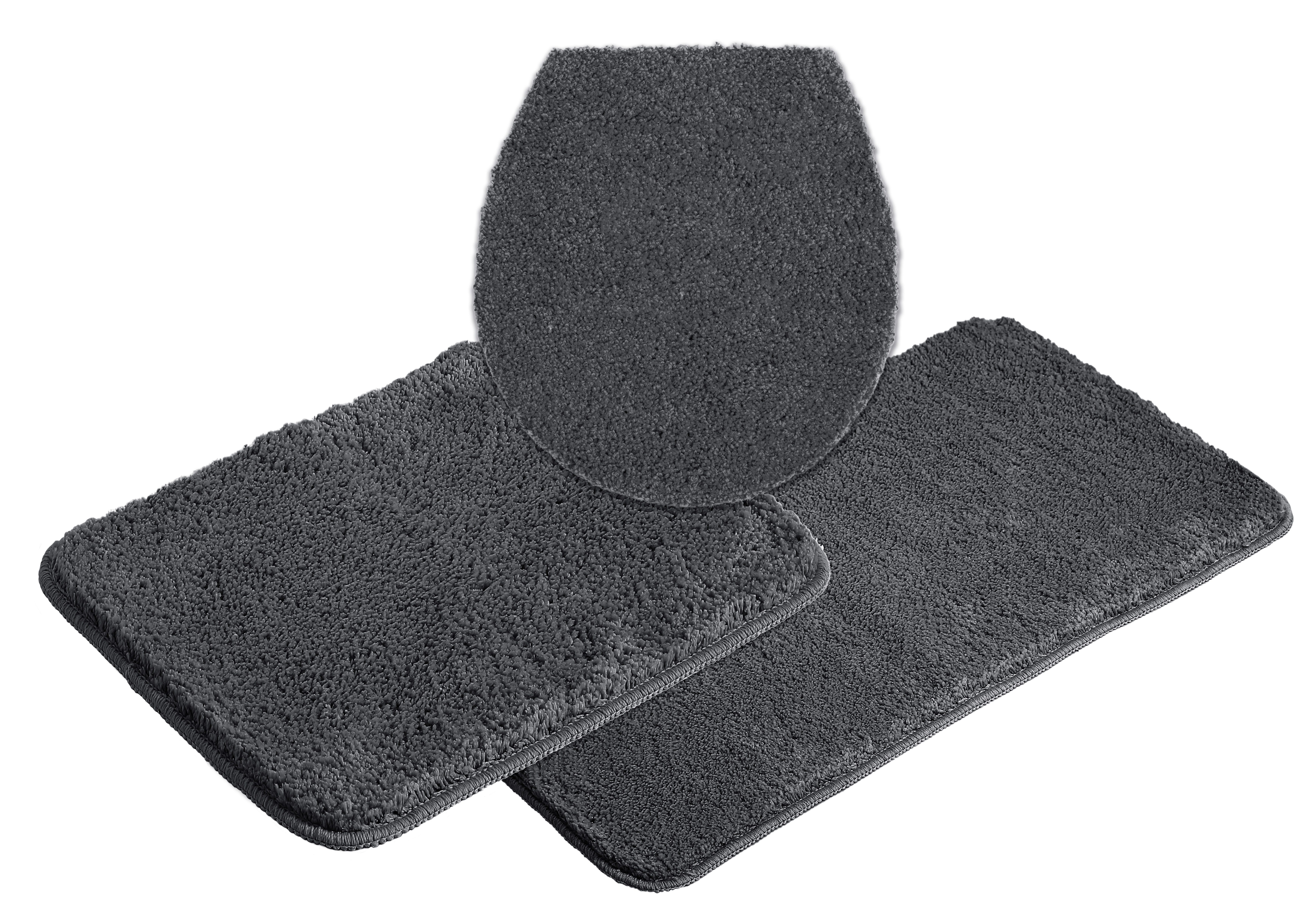 my home Badematte Inga, Badezimmer Teppich, Badvorleger, Höhe 20 mm, rutsch günstig online kaufen