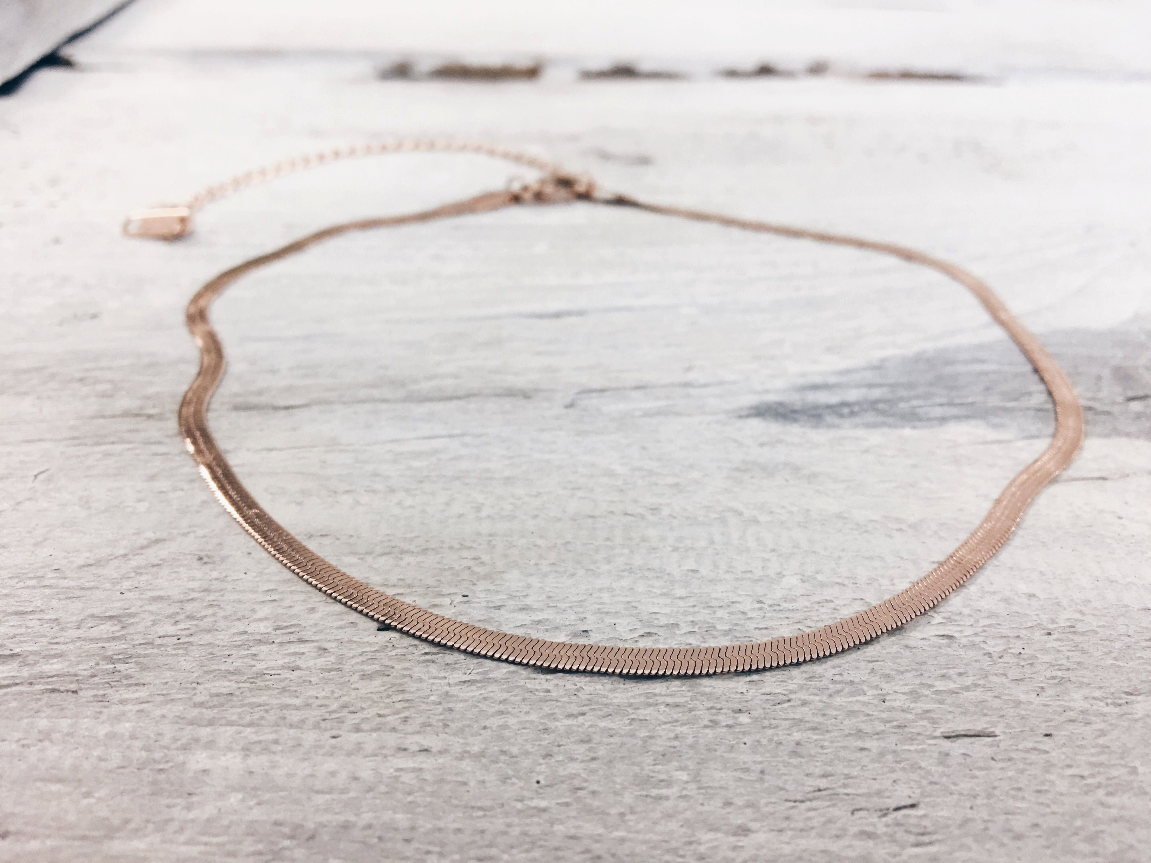 Hey Happiness Choker Kette Schlange kurz, günstig online kaufen