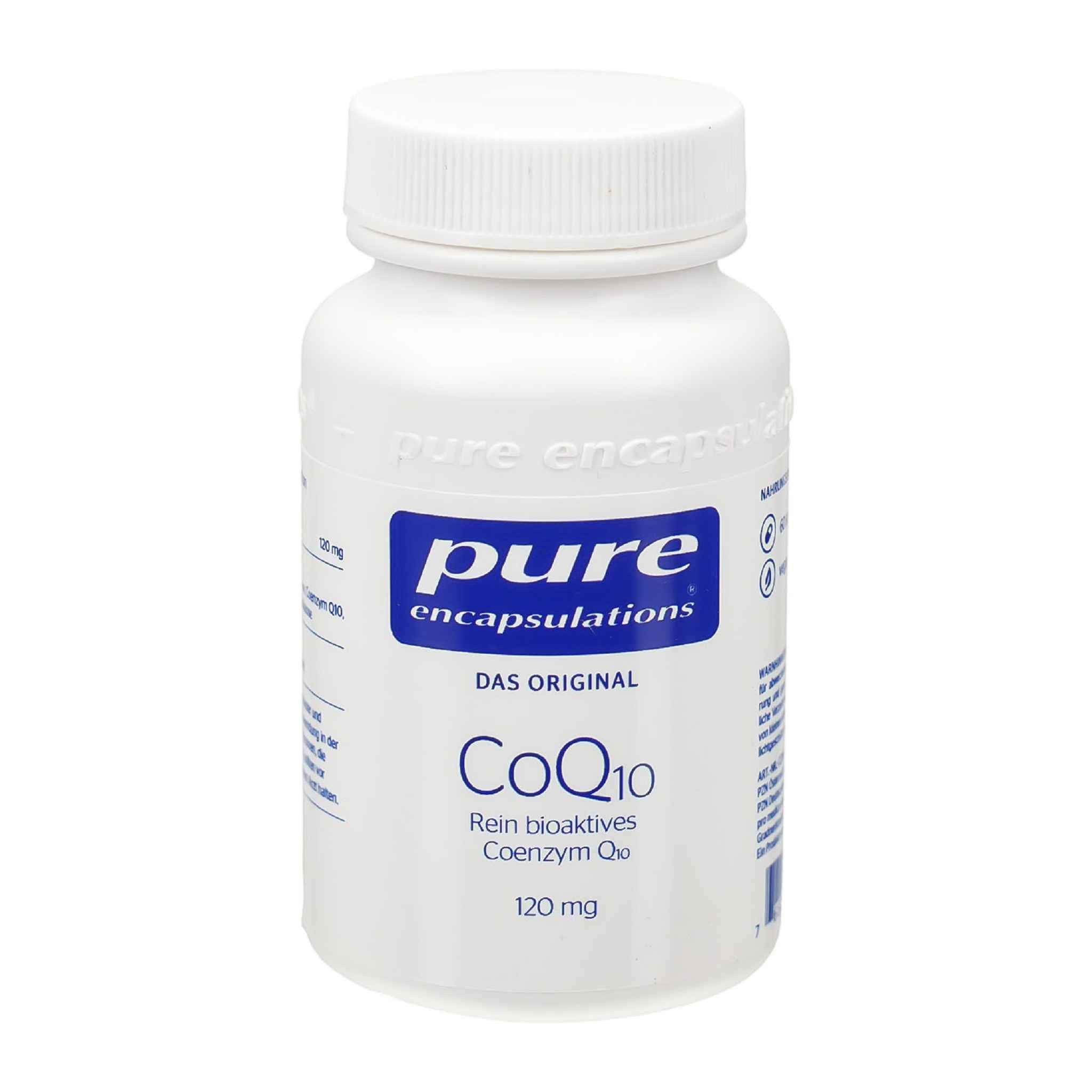 pro medico GmbH PURE ENCAPSULATIONS CoQ10 120 mg Kapseln Kapsel