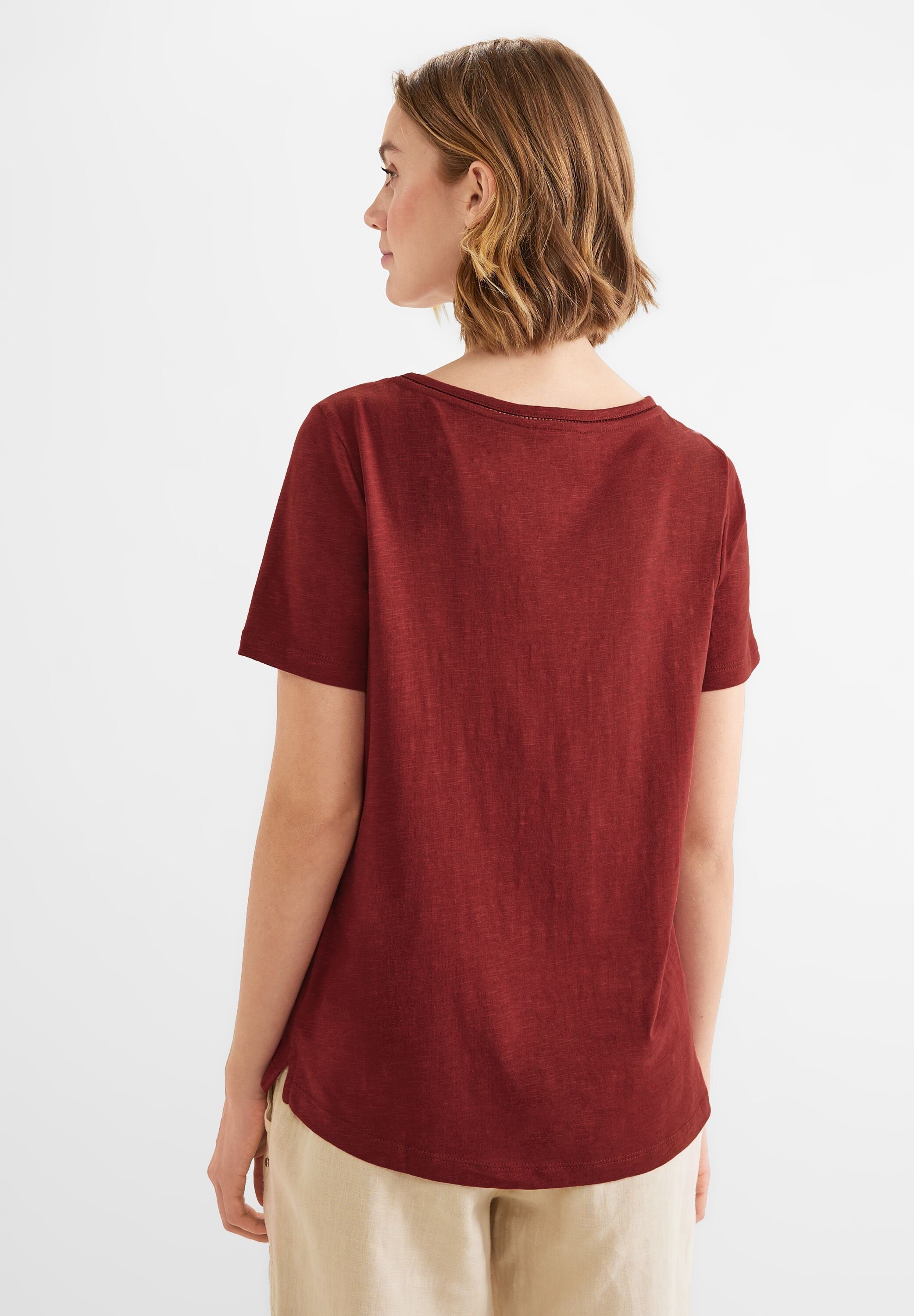 Unifarbe T-Shirt ONE foxy in STREET red