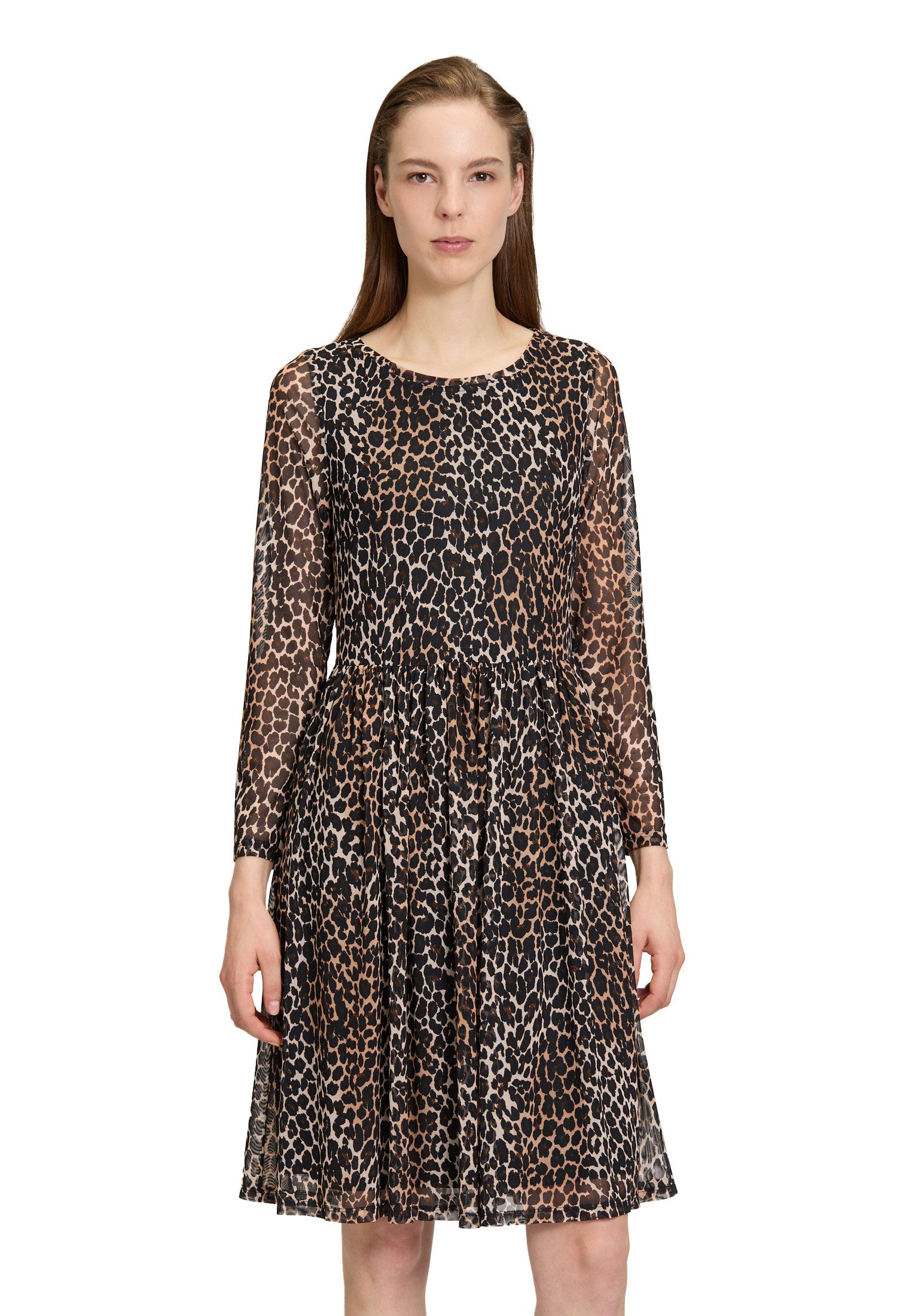 Sommerkleid Vera Mont Damen Freizeitkleid mit Rundhalsausschnitt