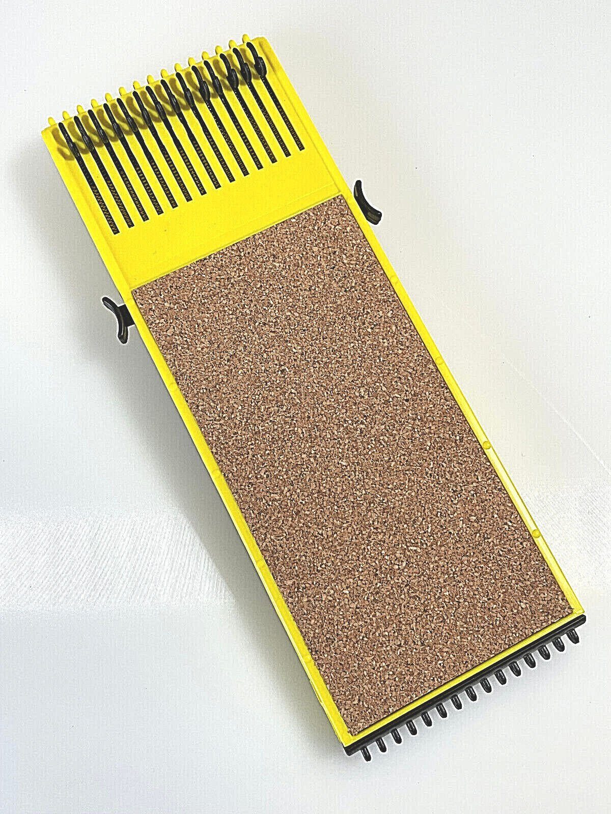 Anplast Angelschnurwickler DeLuxe Vorfach Aufwickler Verstellbarer Kork Spanner RIG-HOLDER Gelb-schwarz